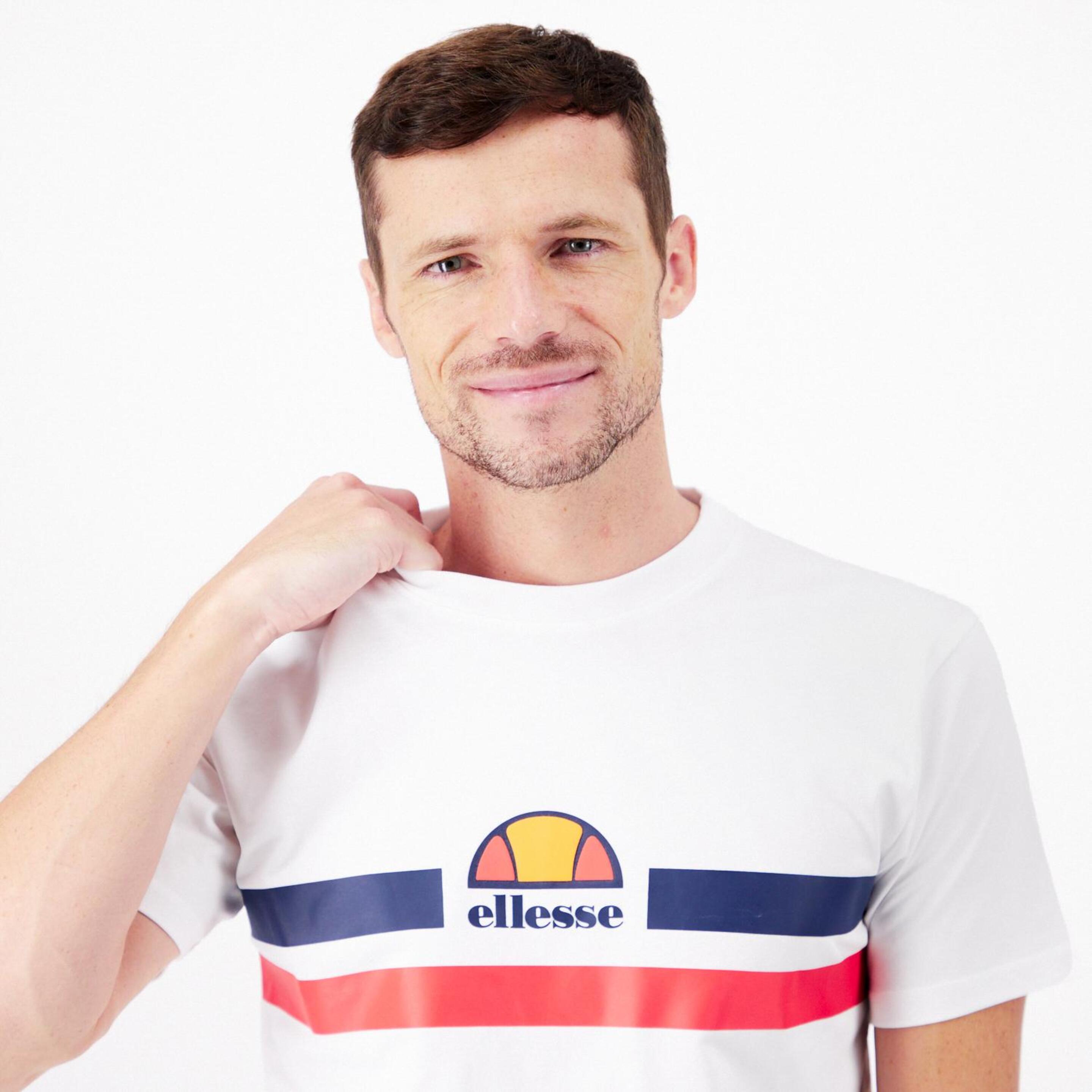 Ellesse Retro - Branco - T-shirt Homem | Sport Zone