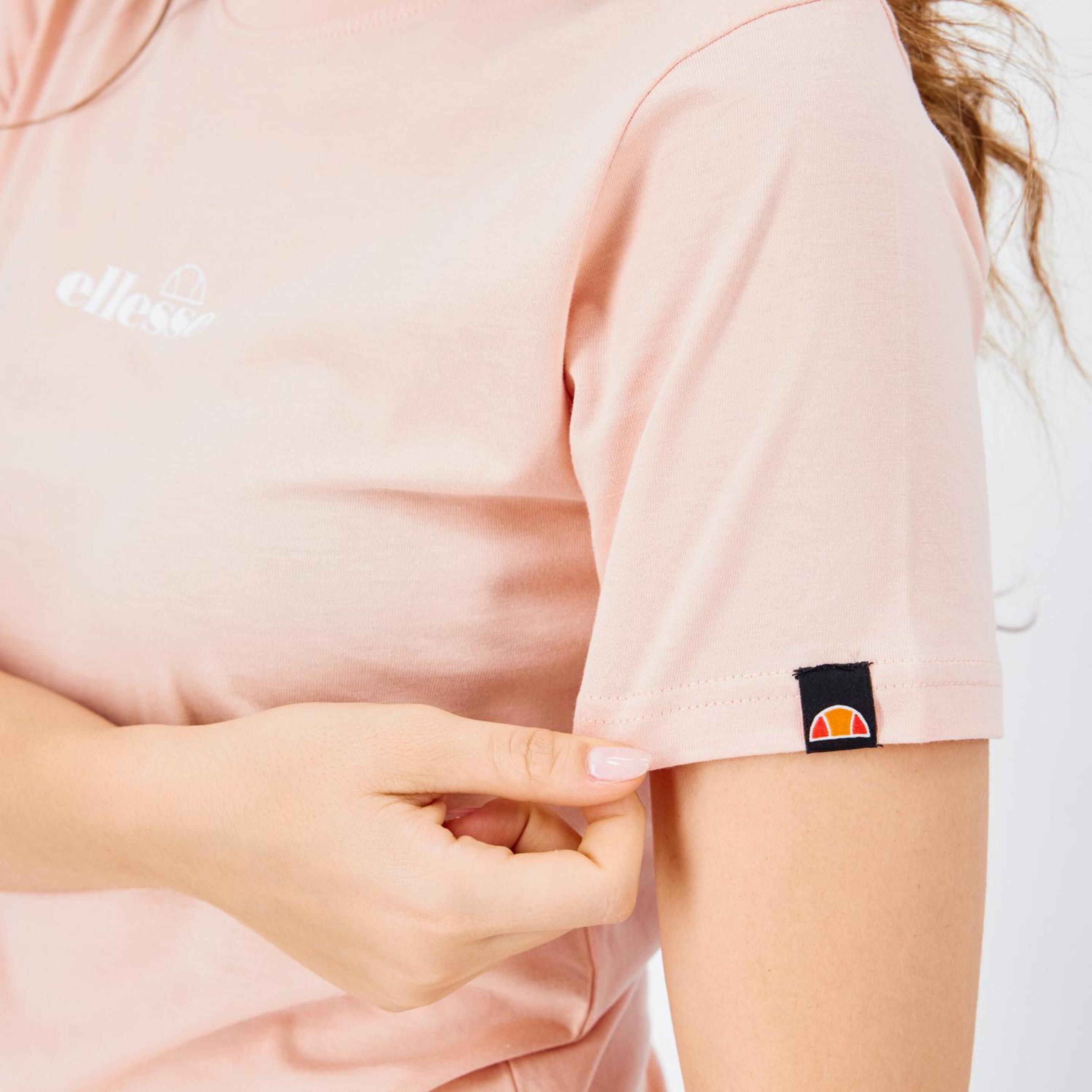 Ellesse Small Logo - Rosa - T-shirt Mulher | Sport Zone