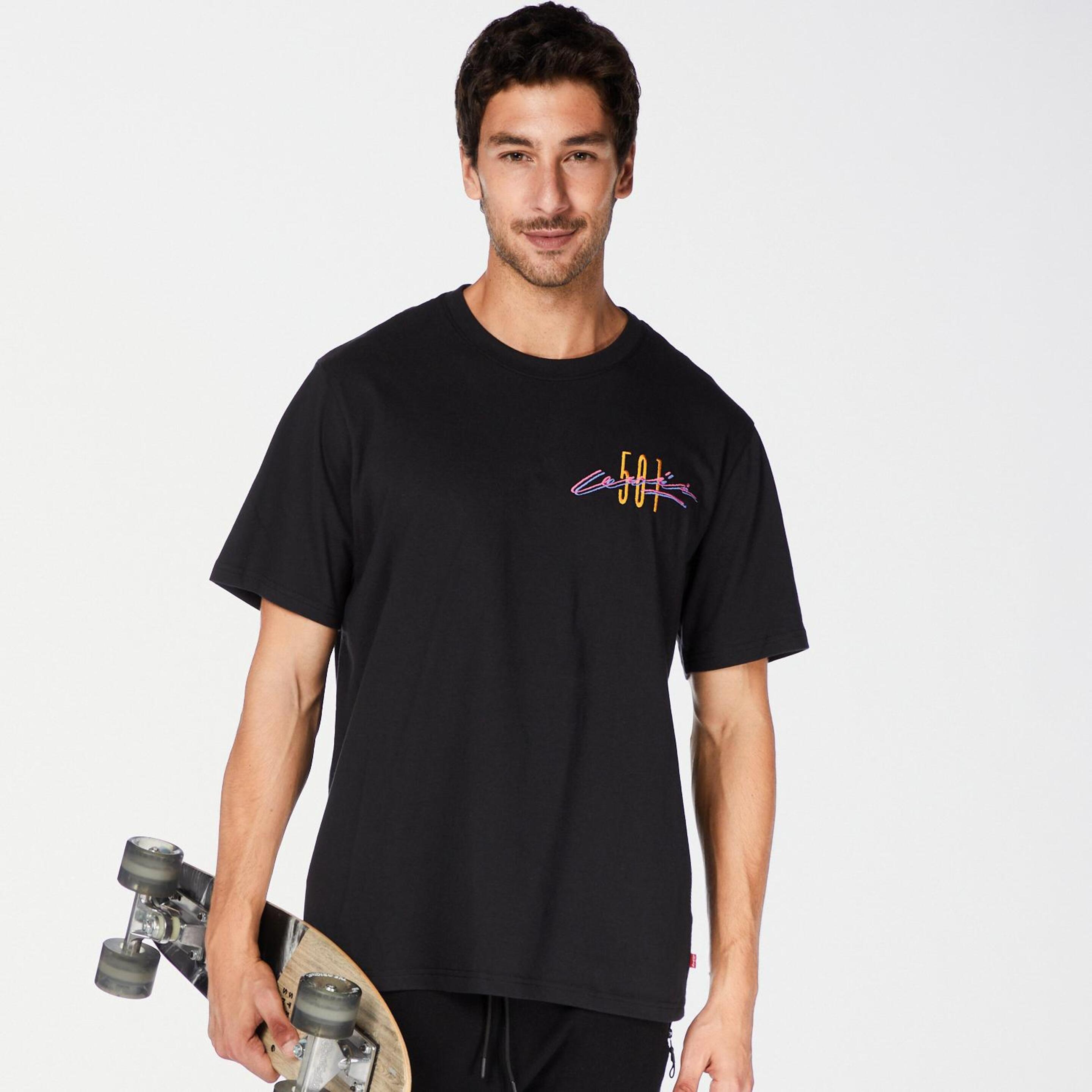 Levi's 501 - negro - Camiseta Hombre