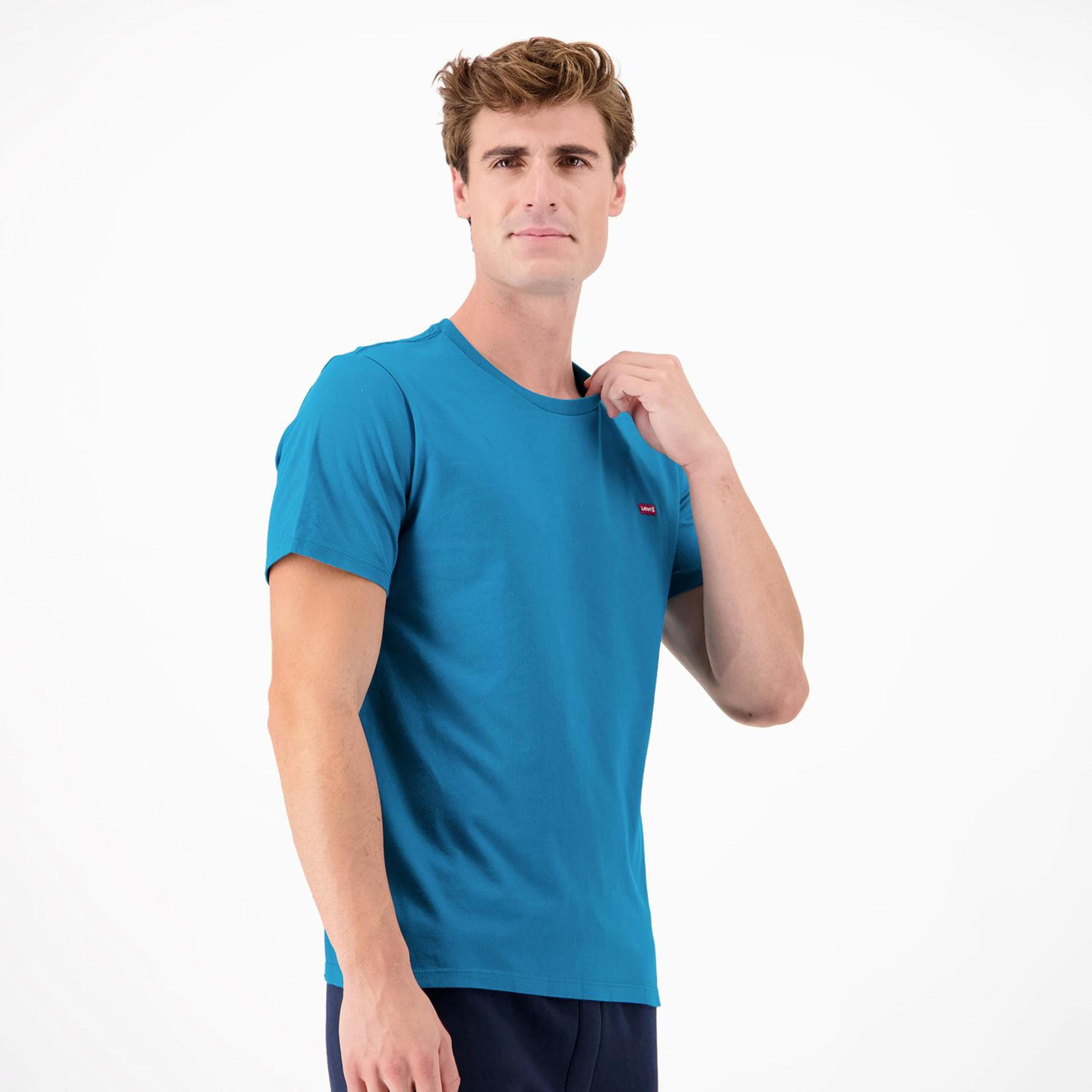 Levi's Original - Azul - Camiseta Hombre