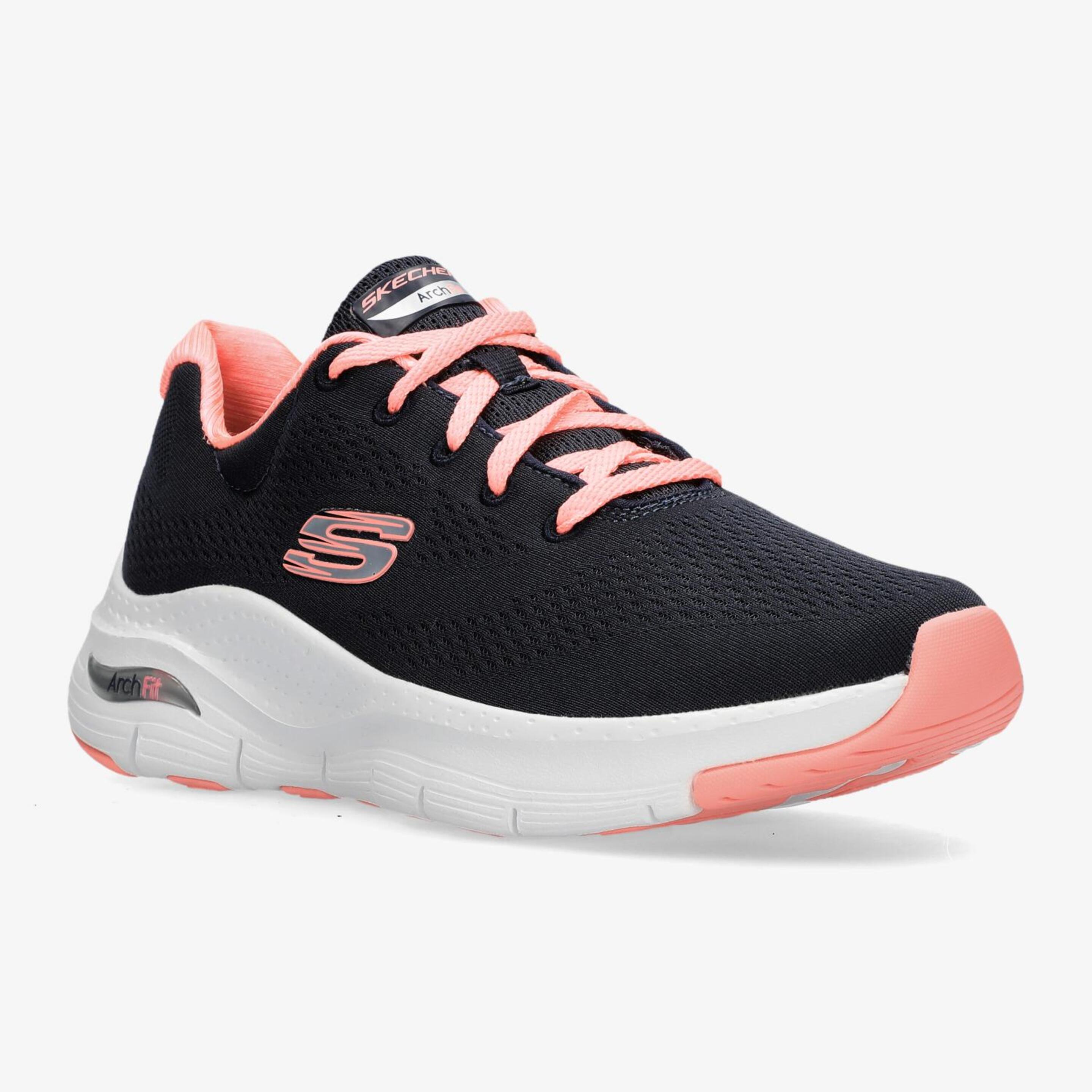 Skechers Arch Fit  - Azul - Sapatilhas Running Mulher | Sport Zone MKP
