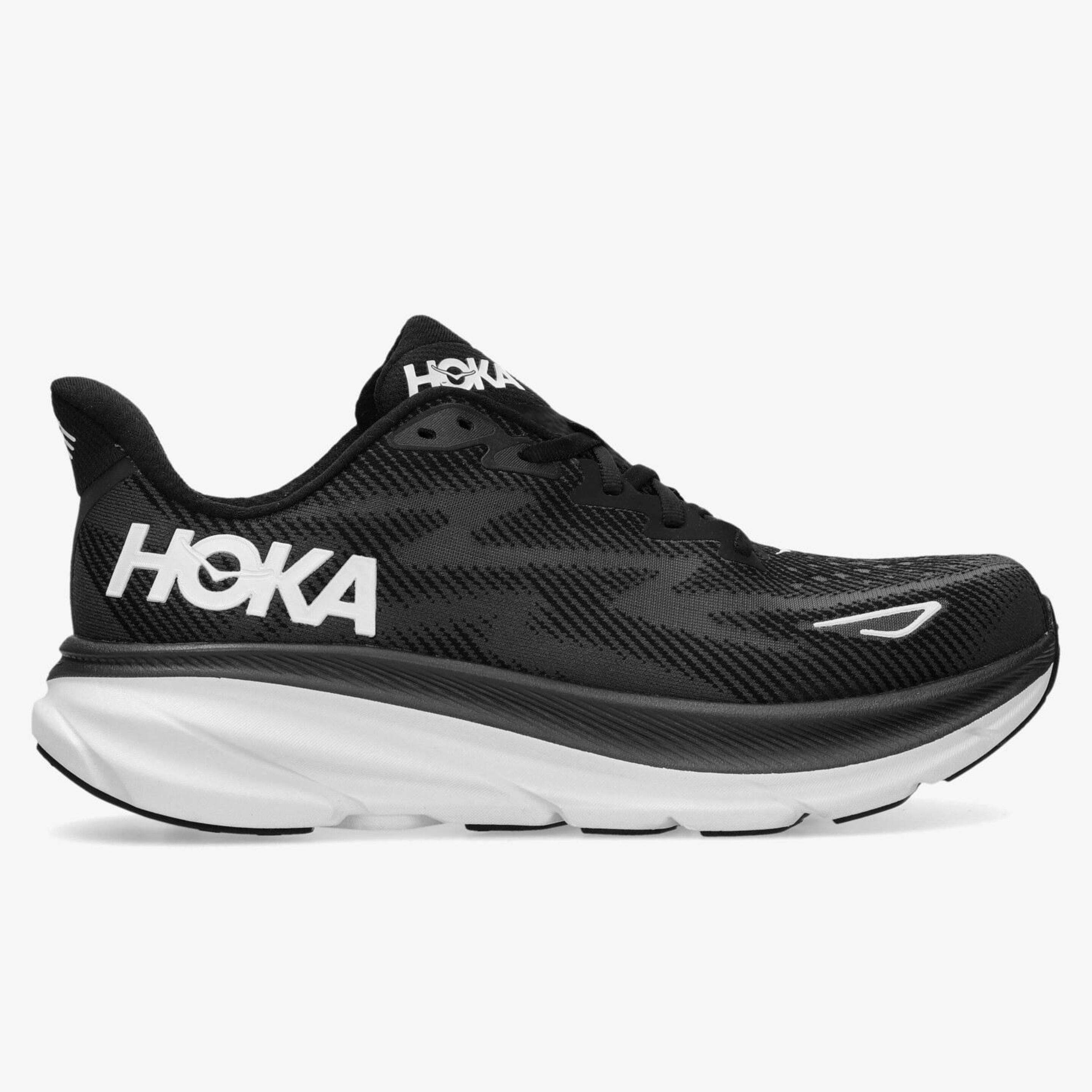 Hoka Clifton 9 - negro - Zapatillas Running Hombre