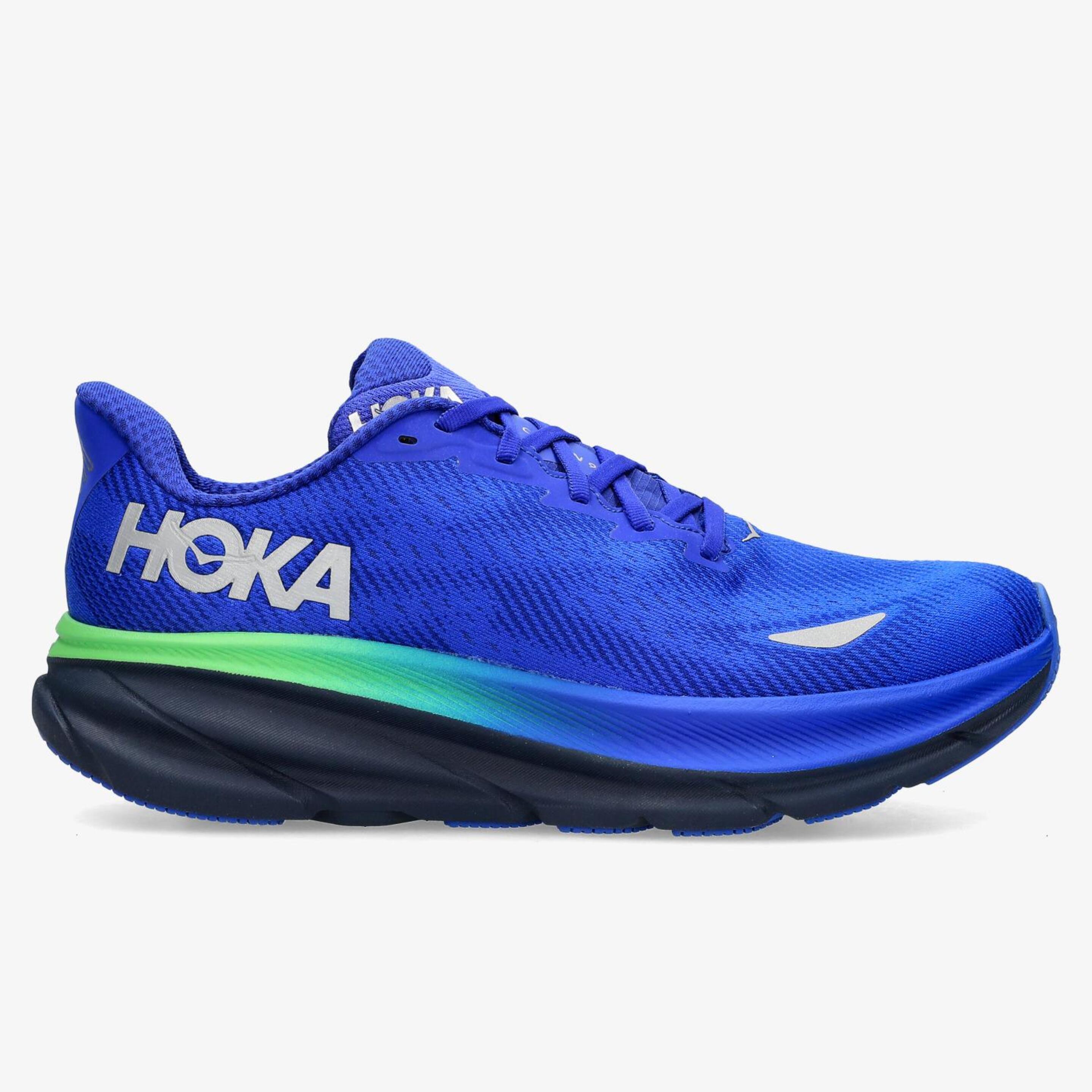 Hoka Clifton 9 Goretex - azul - Sapatilhas Running Homem