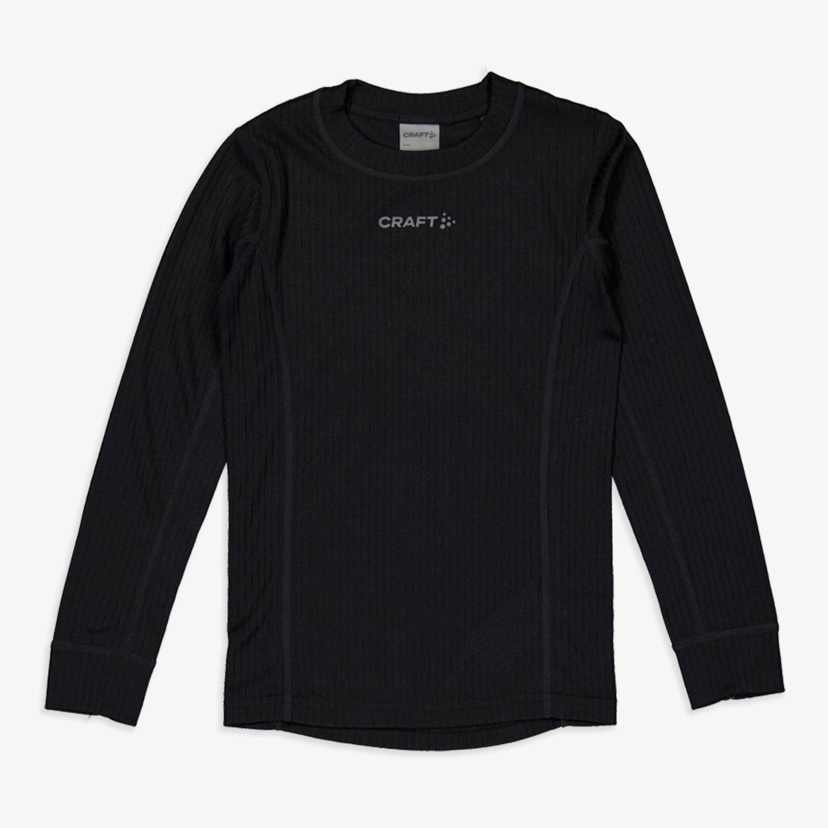 Camiseta Térmica Craft - Negro - Camiseta Interior Niño