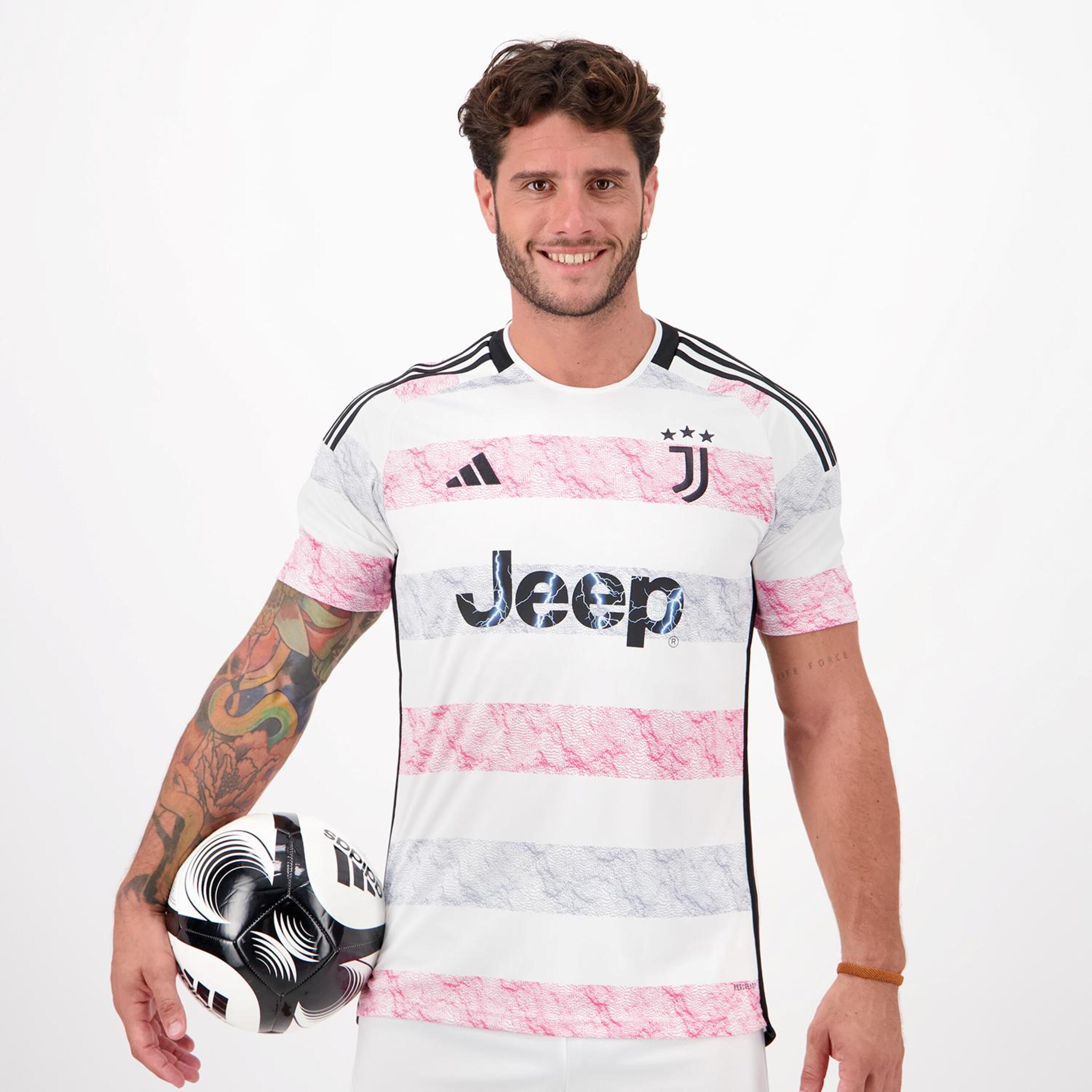 Camiseta Juventus 2º Equipación 23/24 - blanco - Fútbol Hombre