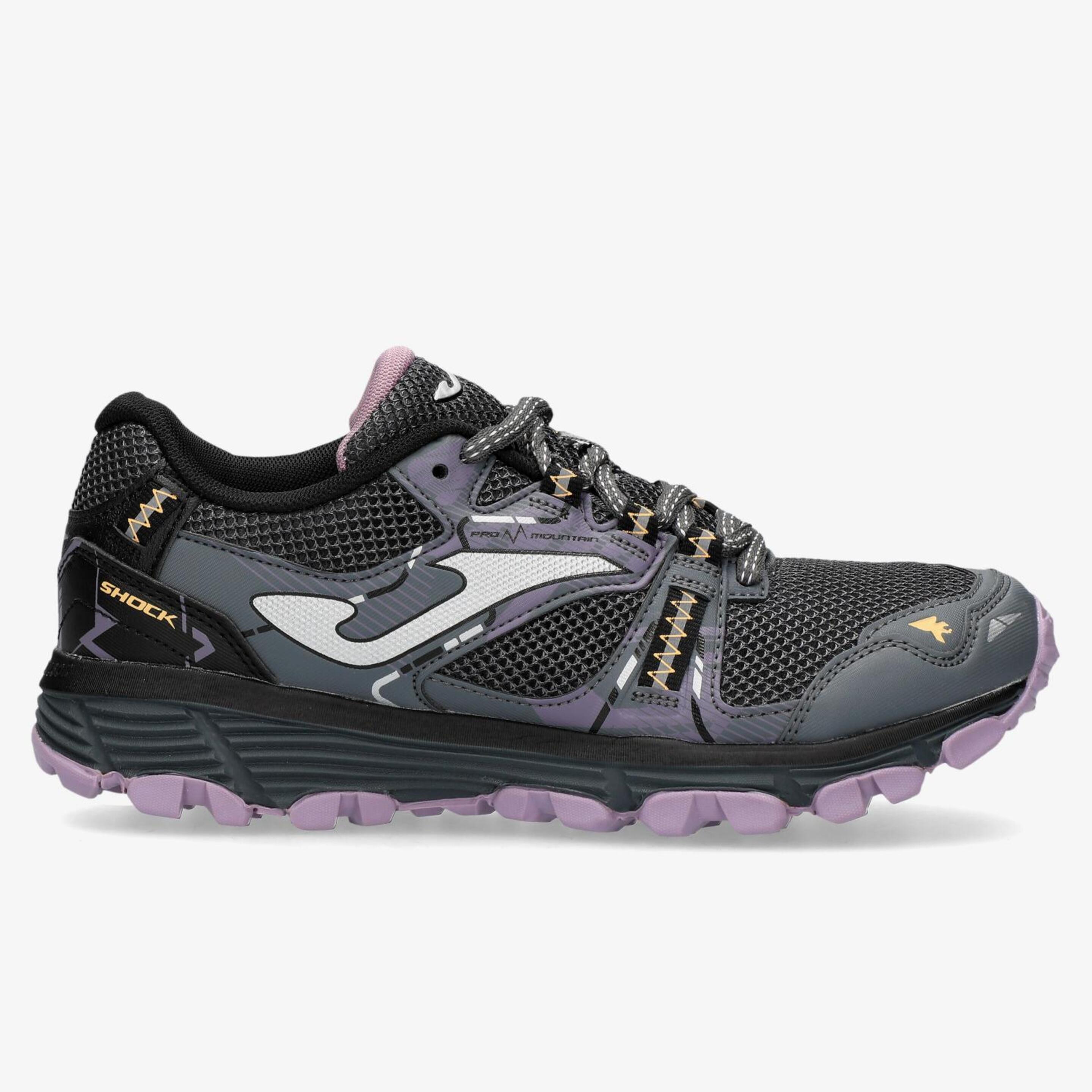 Joma Shock - gris - Sapatilhas Trail Mulher