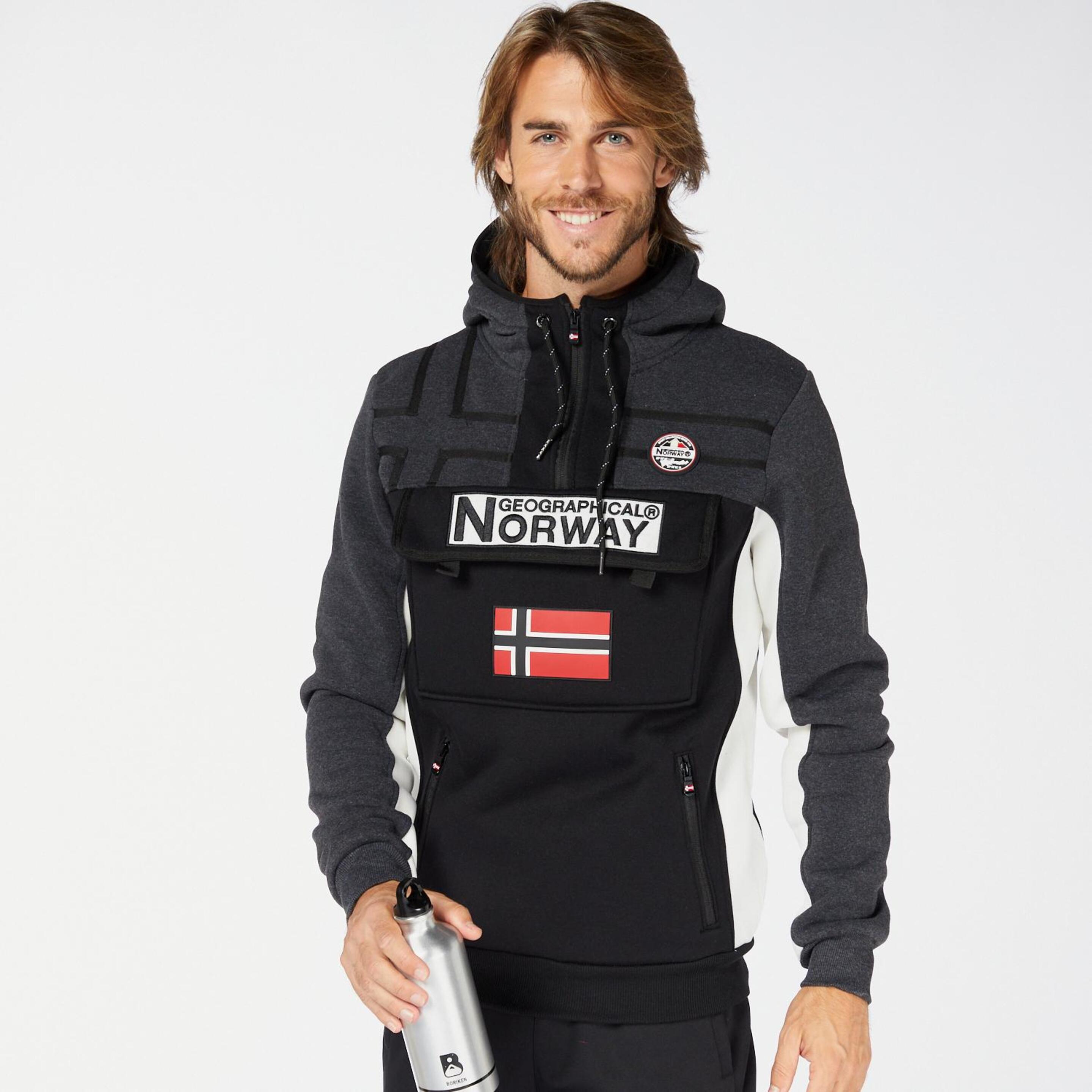 Geographical Norway Fitakol - gris - Sudadera Trekking Hombre
