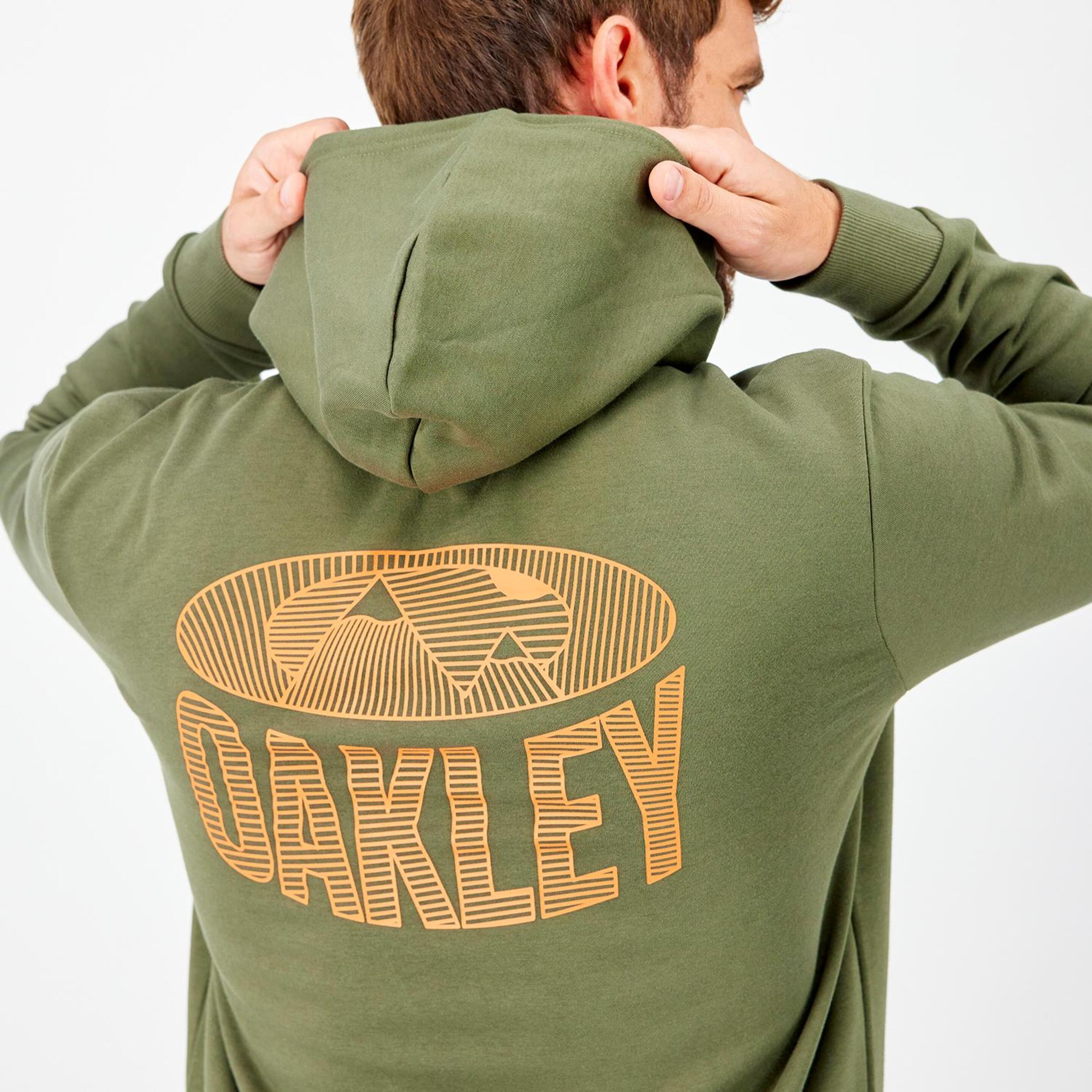 Oakley Winter Lines - Caqui - Sweatshirt Montanha Homem | Sport Zone