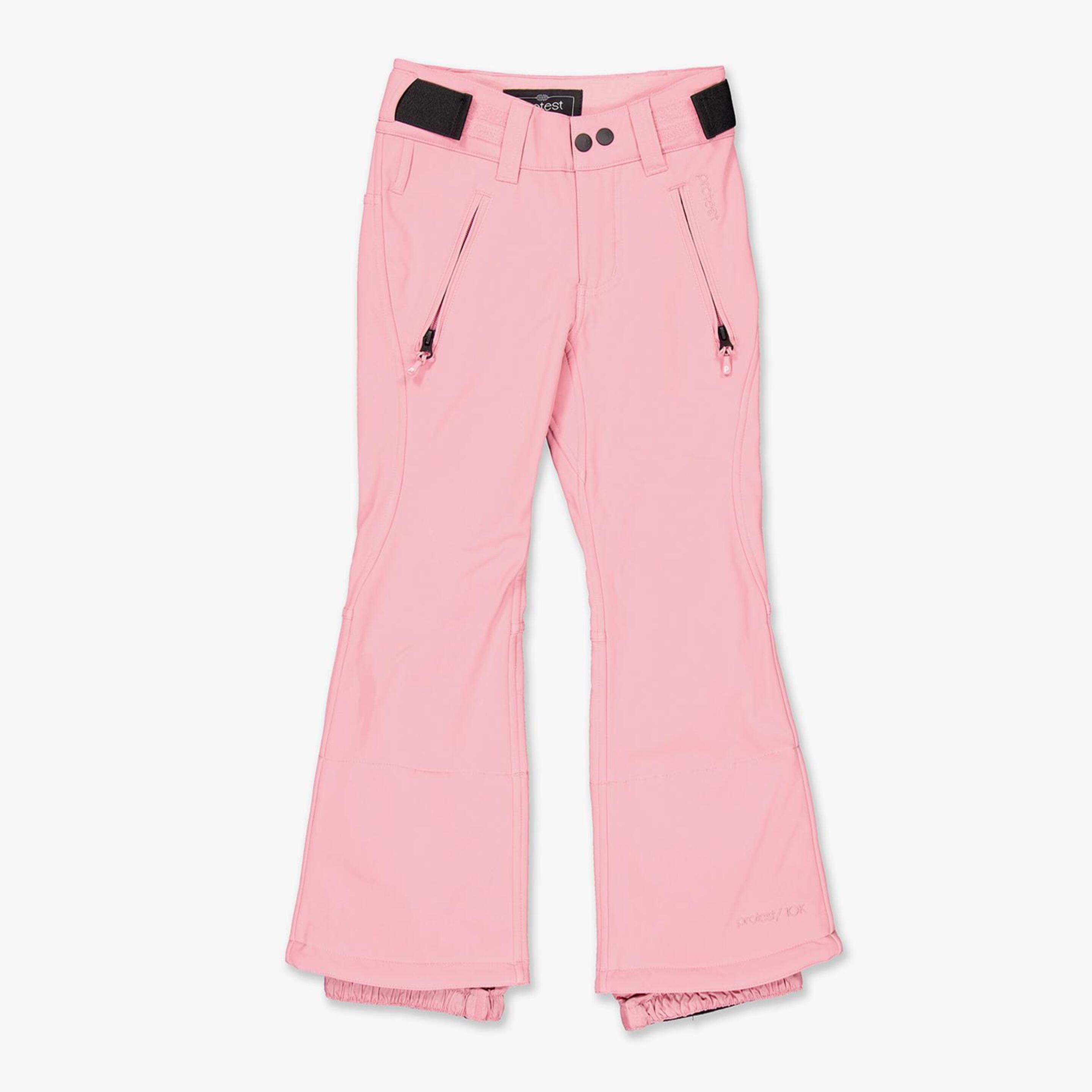 Protest Lole - rosa - Pantalón Esquí Niña