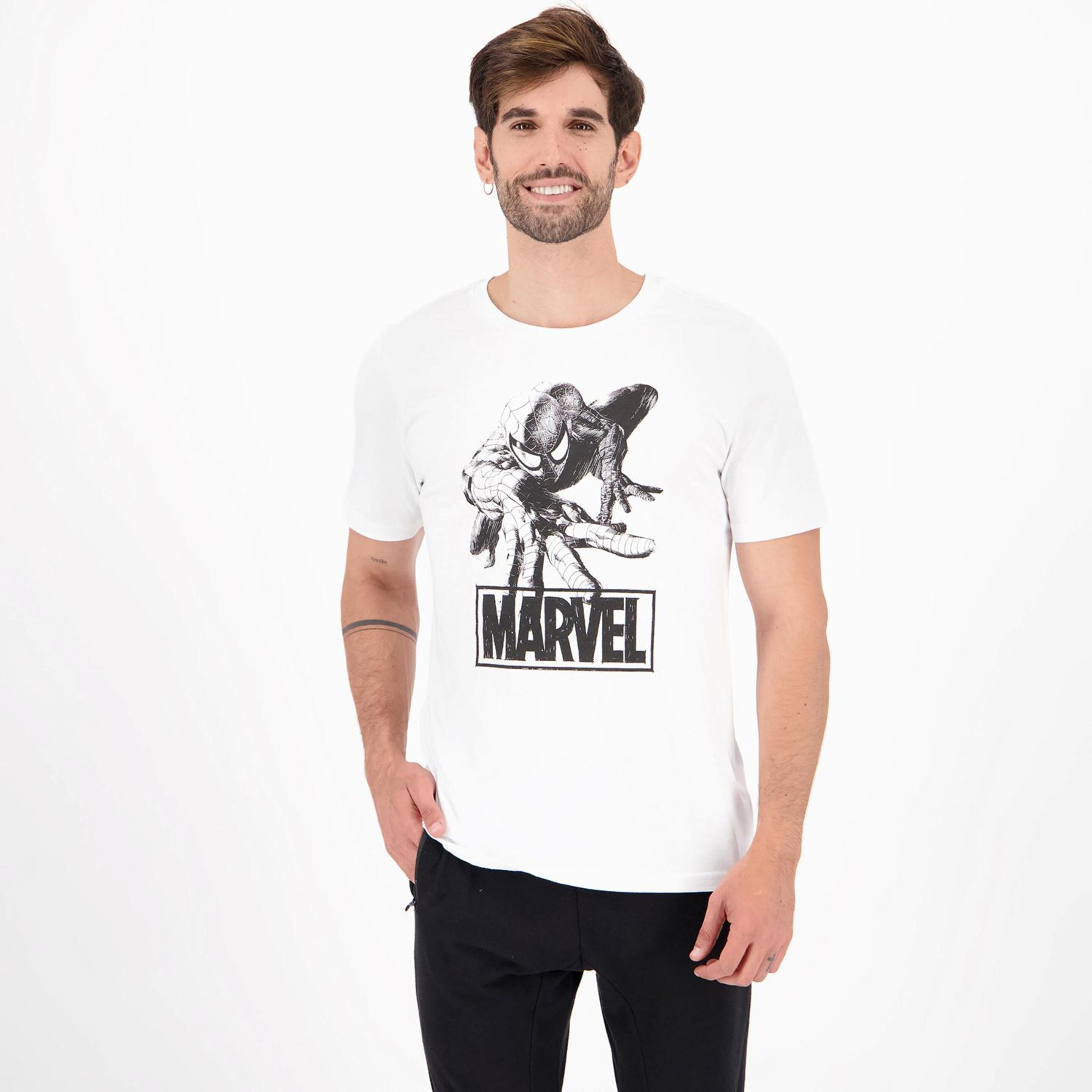 Camiseta Spiderman - blanco - Camiseta Hombre