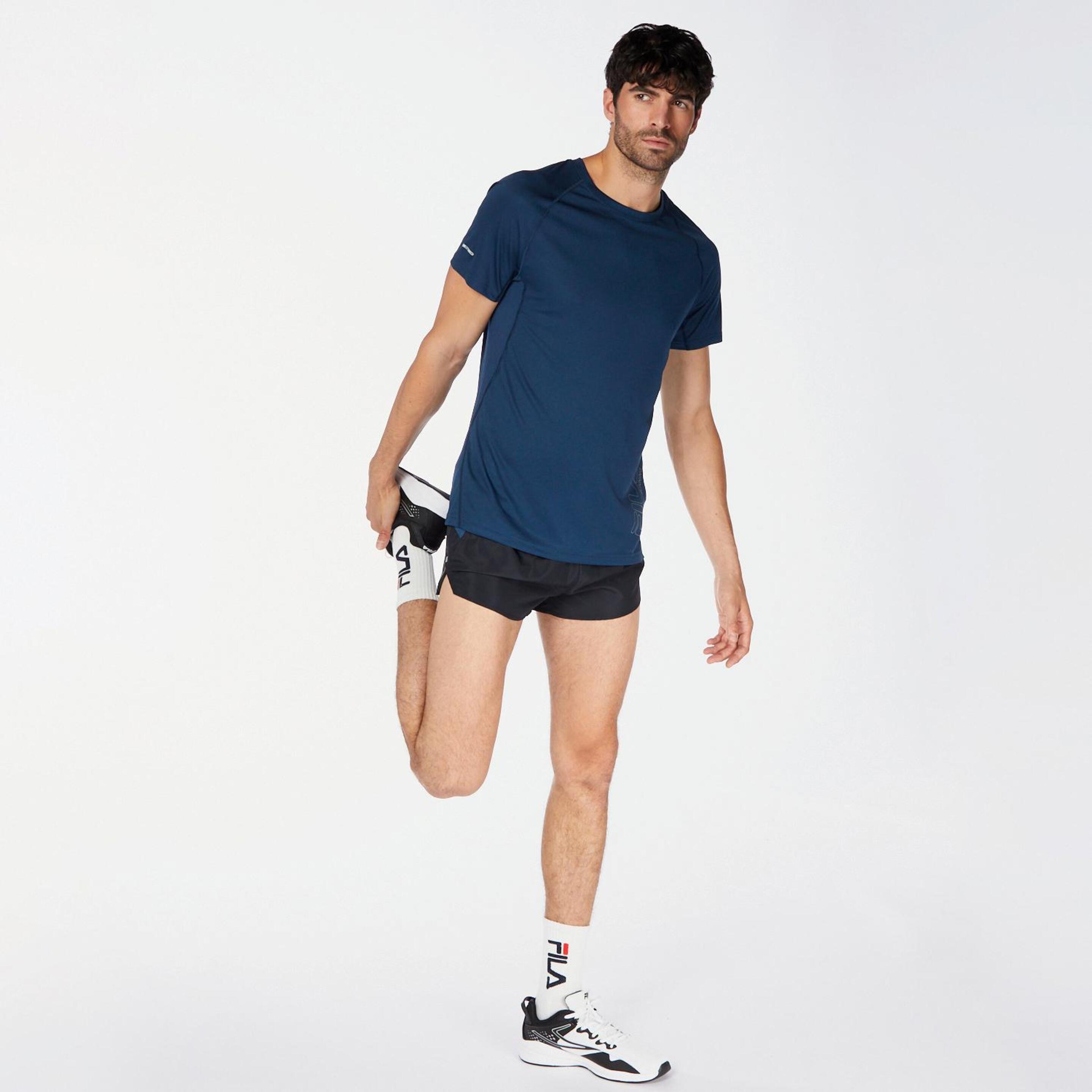 Fila Basic - Preto - Calções Running Homem | Sport Zone