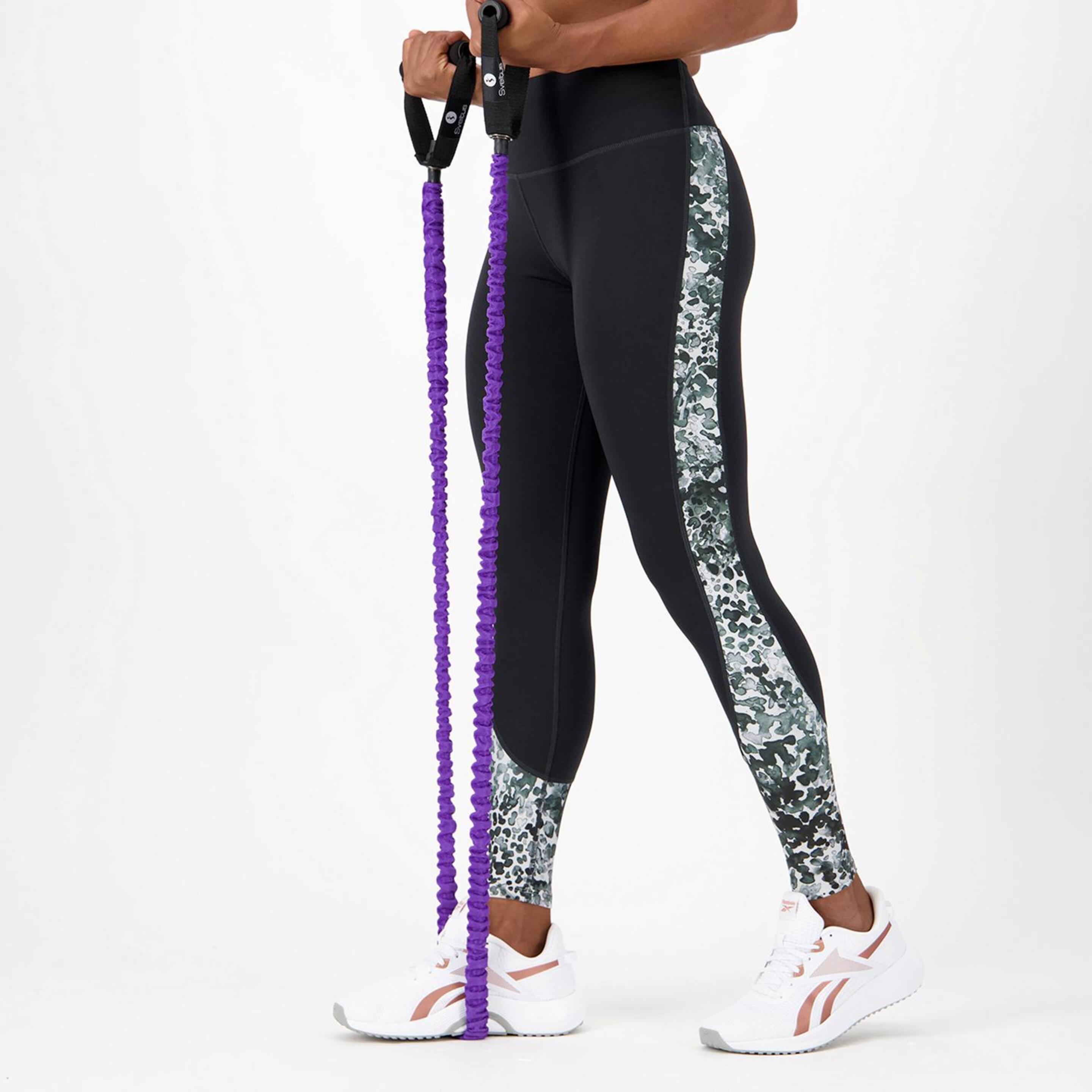 Reebok Mod Safari - Negro - Mallas Fitness Mujer