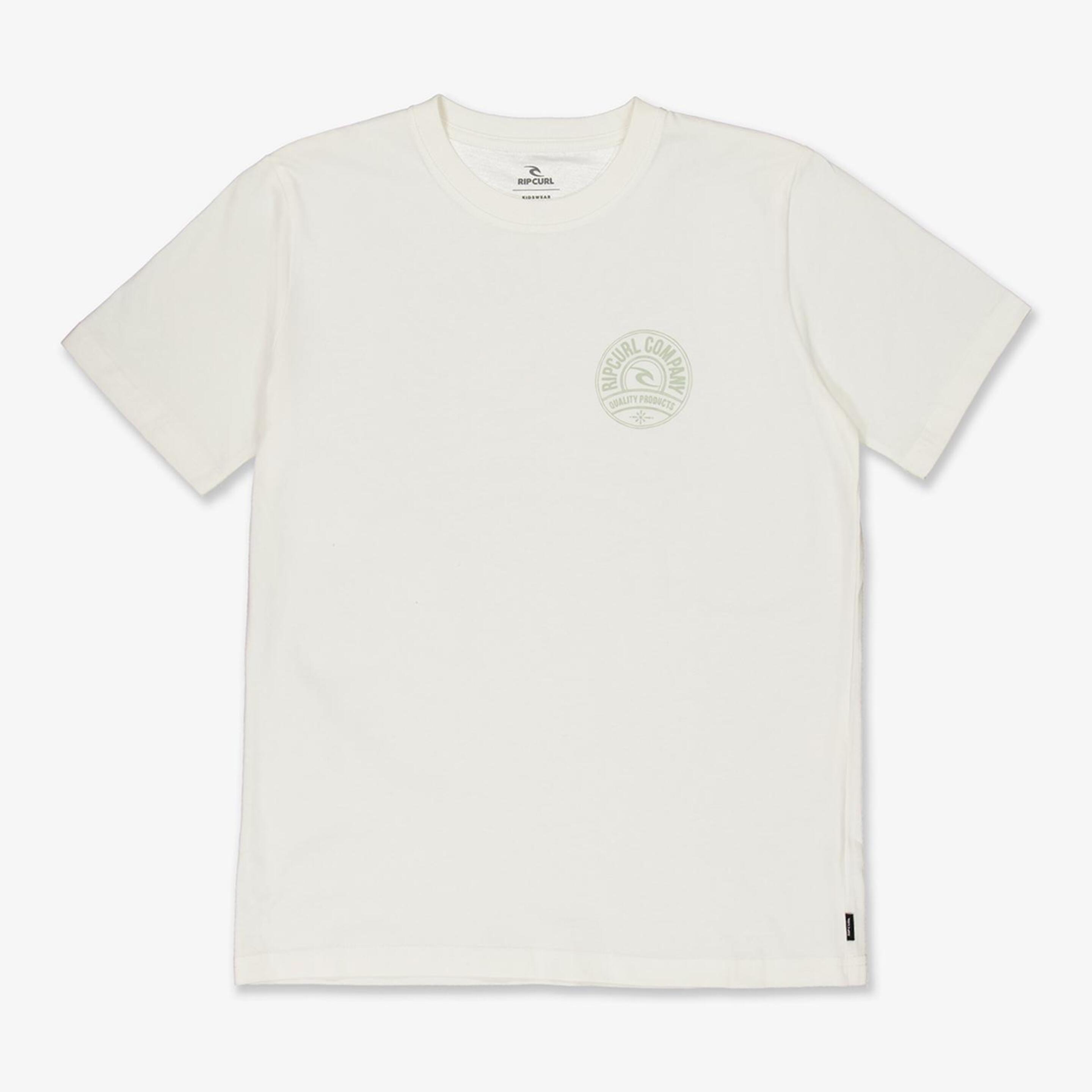 Rip Curl Frame - blanco - Camiseta Niño