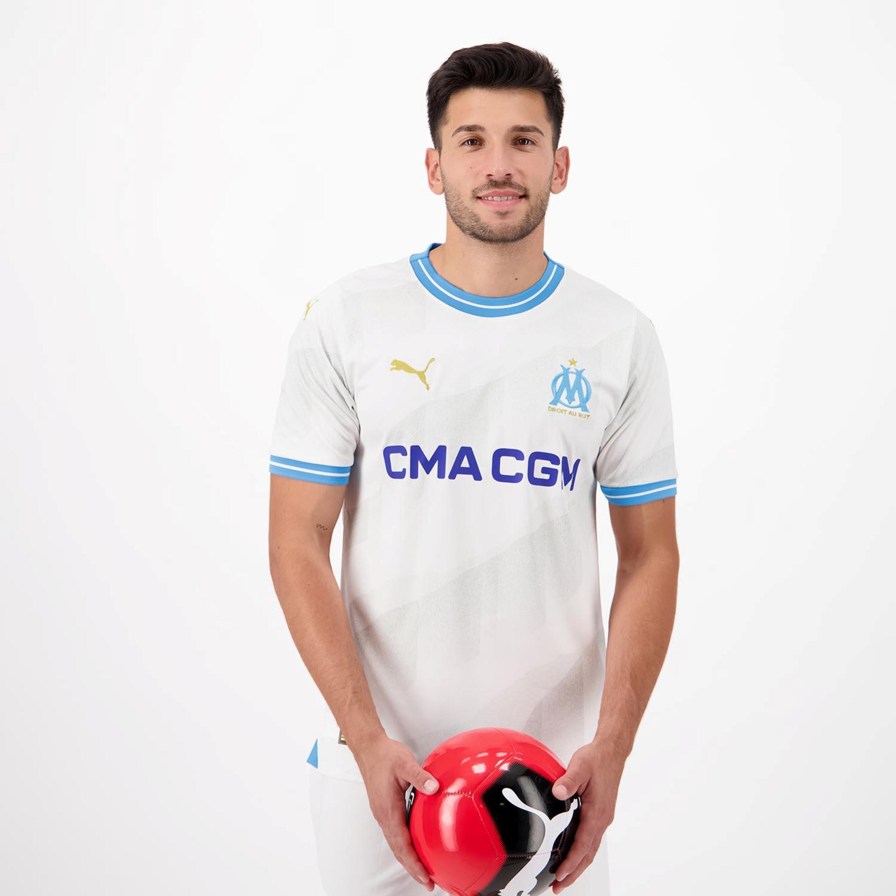 Puma Om - blanco - Camiseta Fútbol Hombre