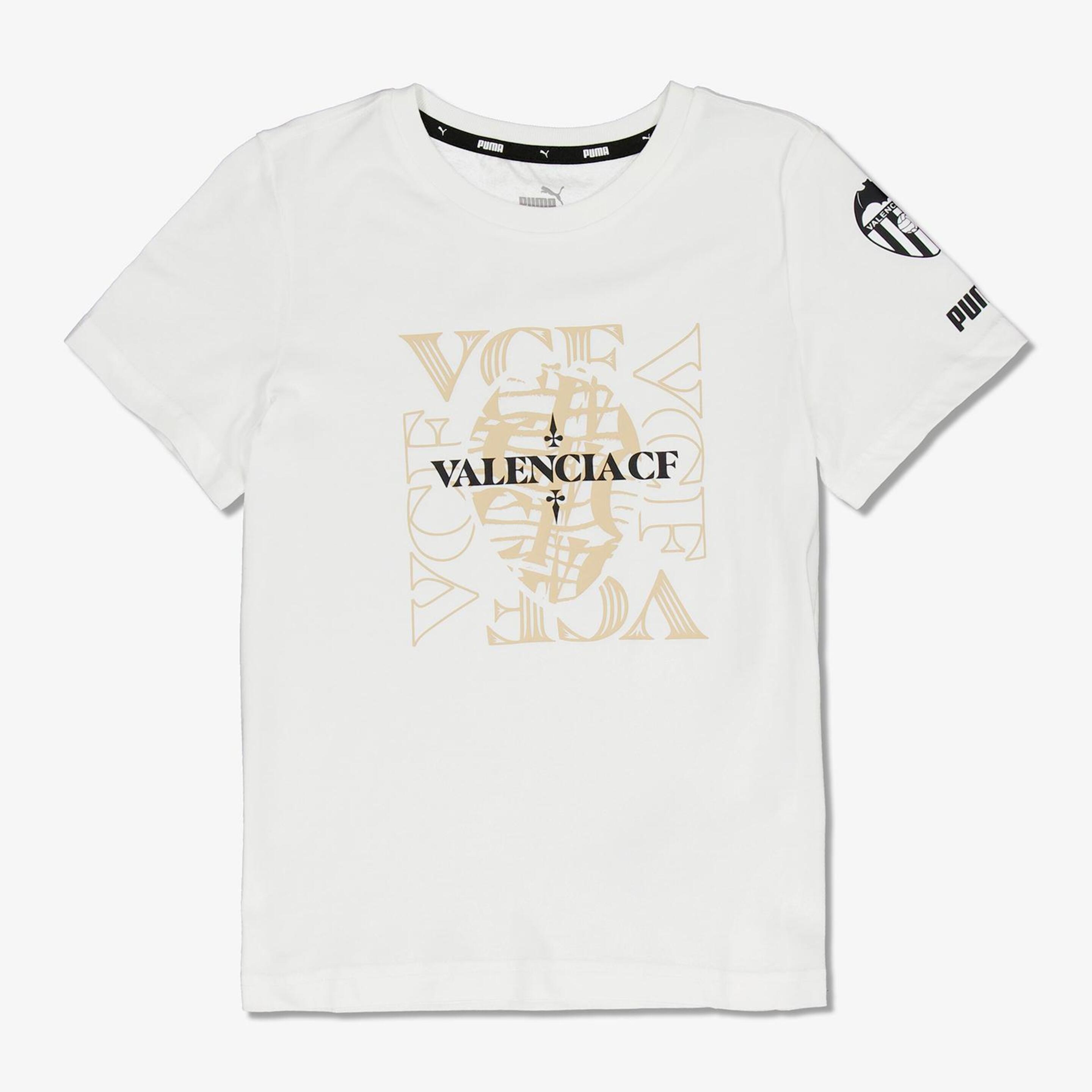 Camiseta Valencia Cf 23/24 - blanco - Fútbol Niño
