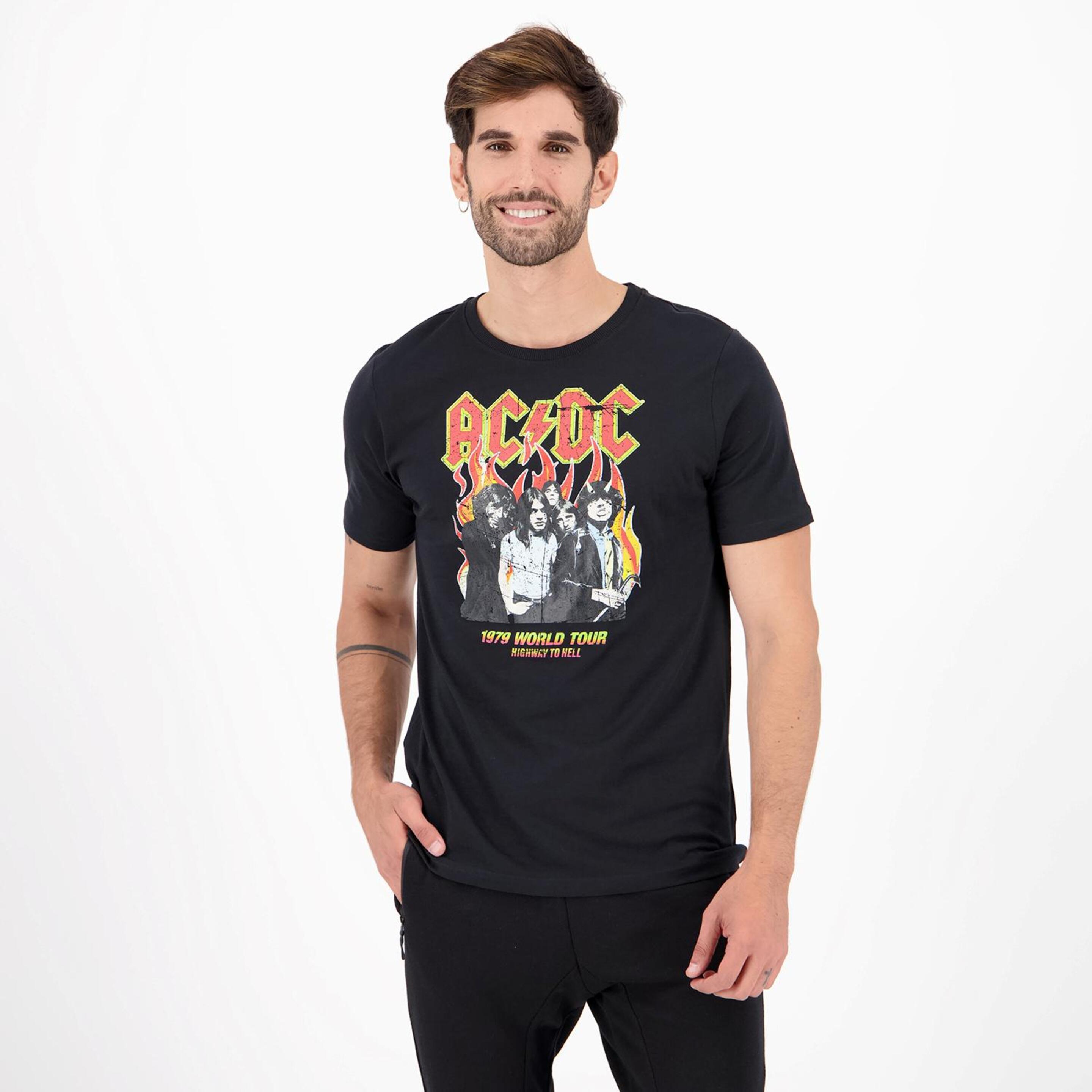 Camiseta ACDC 1979 Tour - negro - Camiseta Hombre
