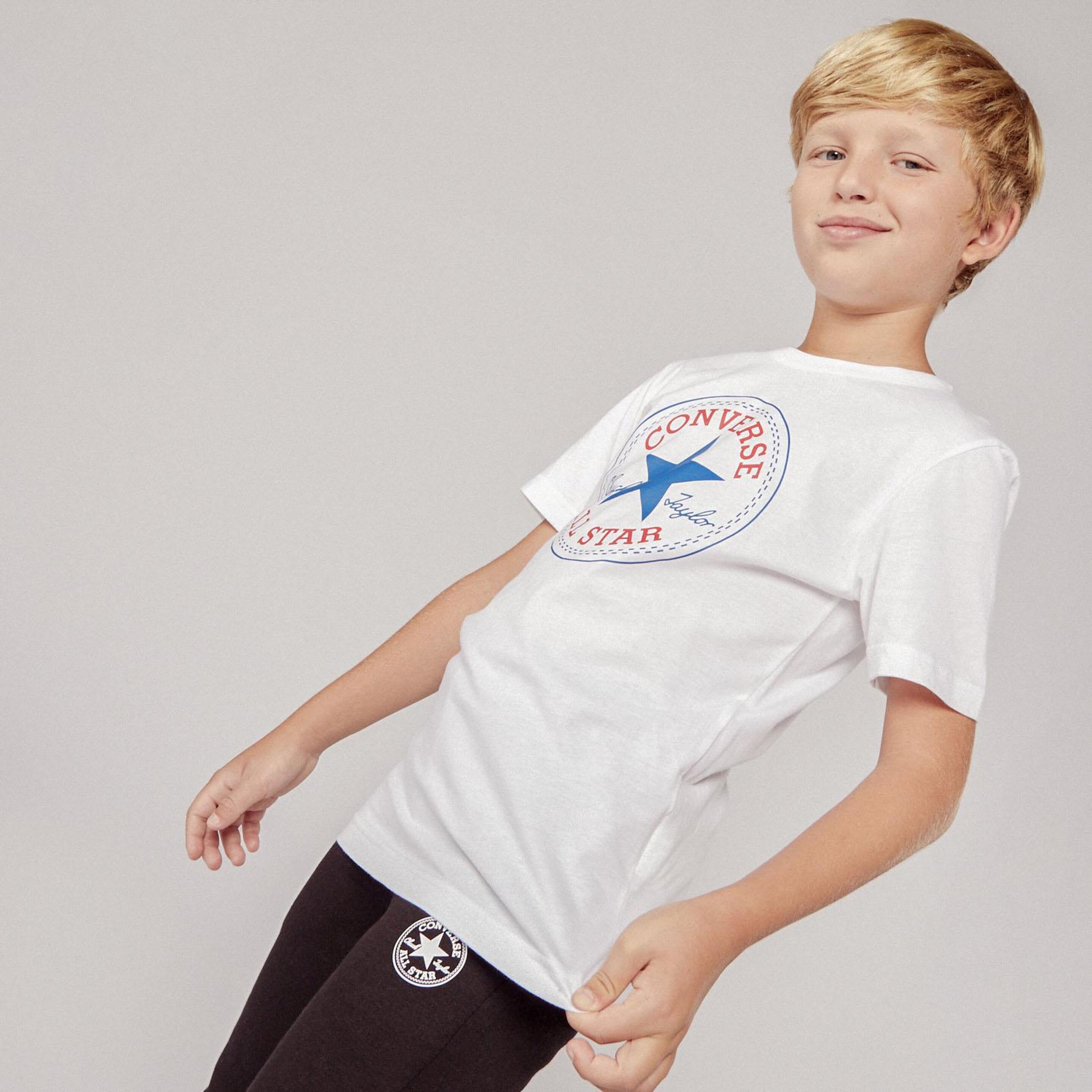 Camiseta Converse - Blanco - Camiseta Niño
