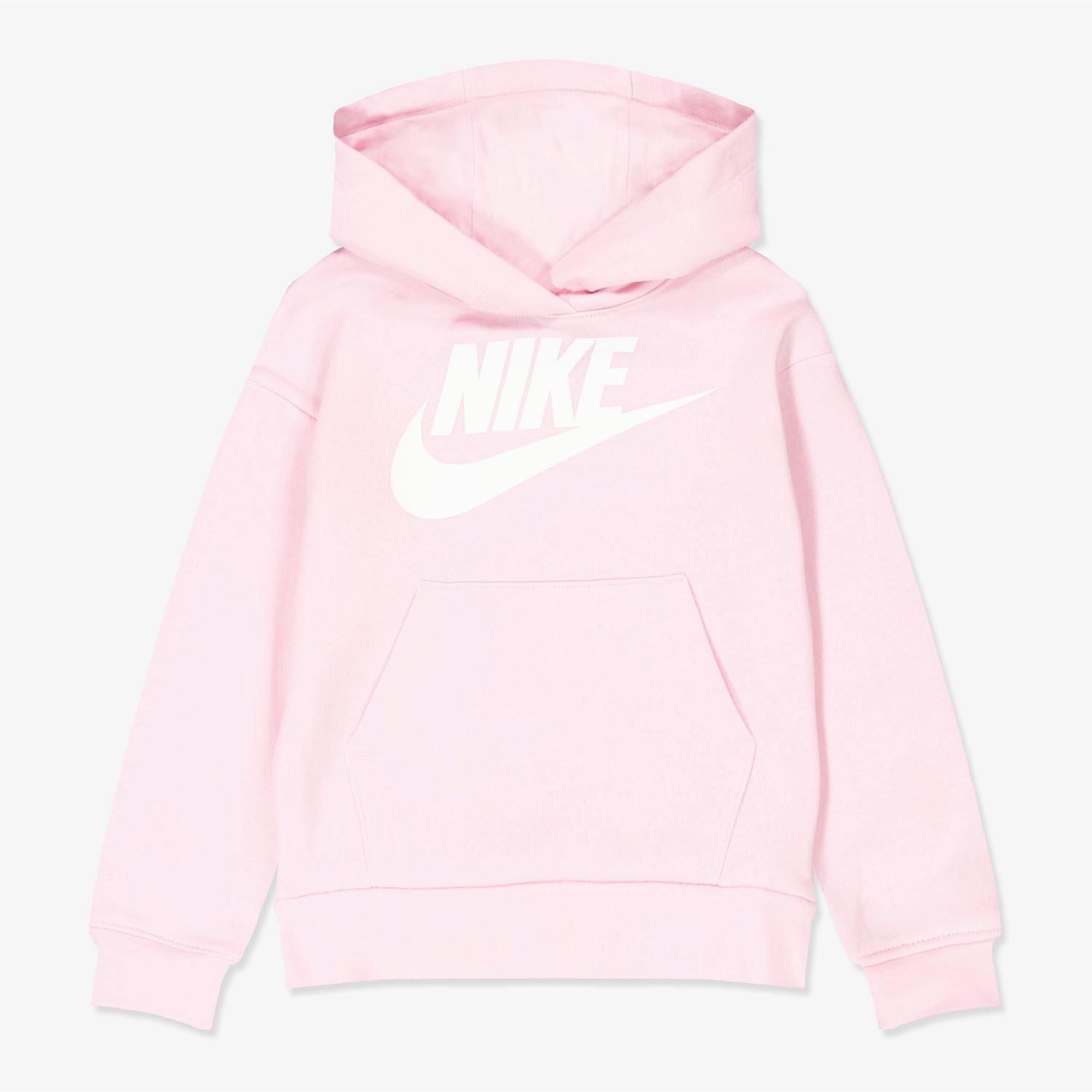 Sweatshirt Nike - rosa - Sweatshirt Capuz Menina