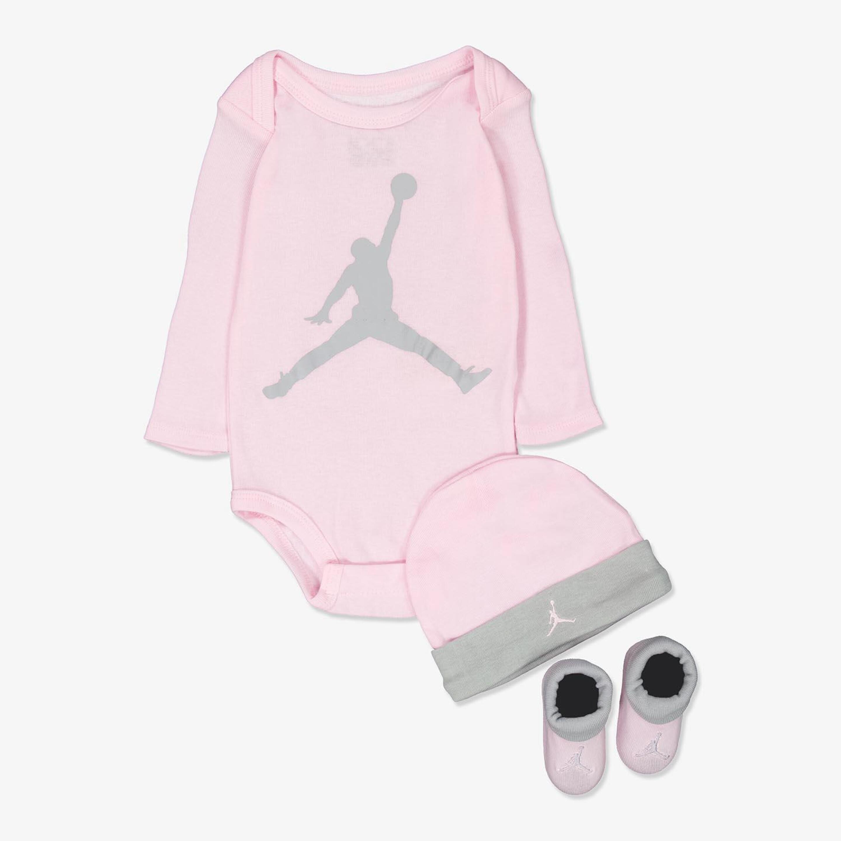 Conjunto Jordan - rosa - Conjunto Bebé