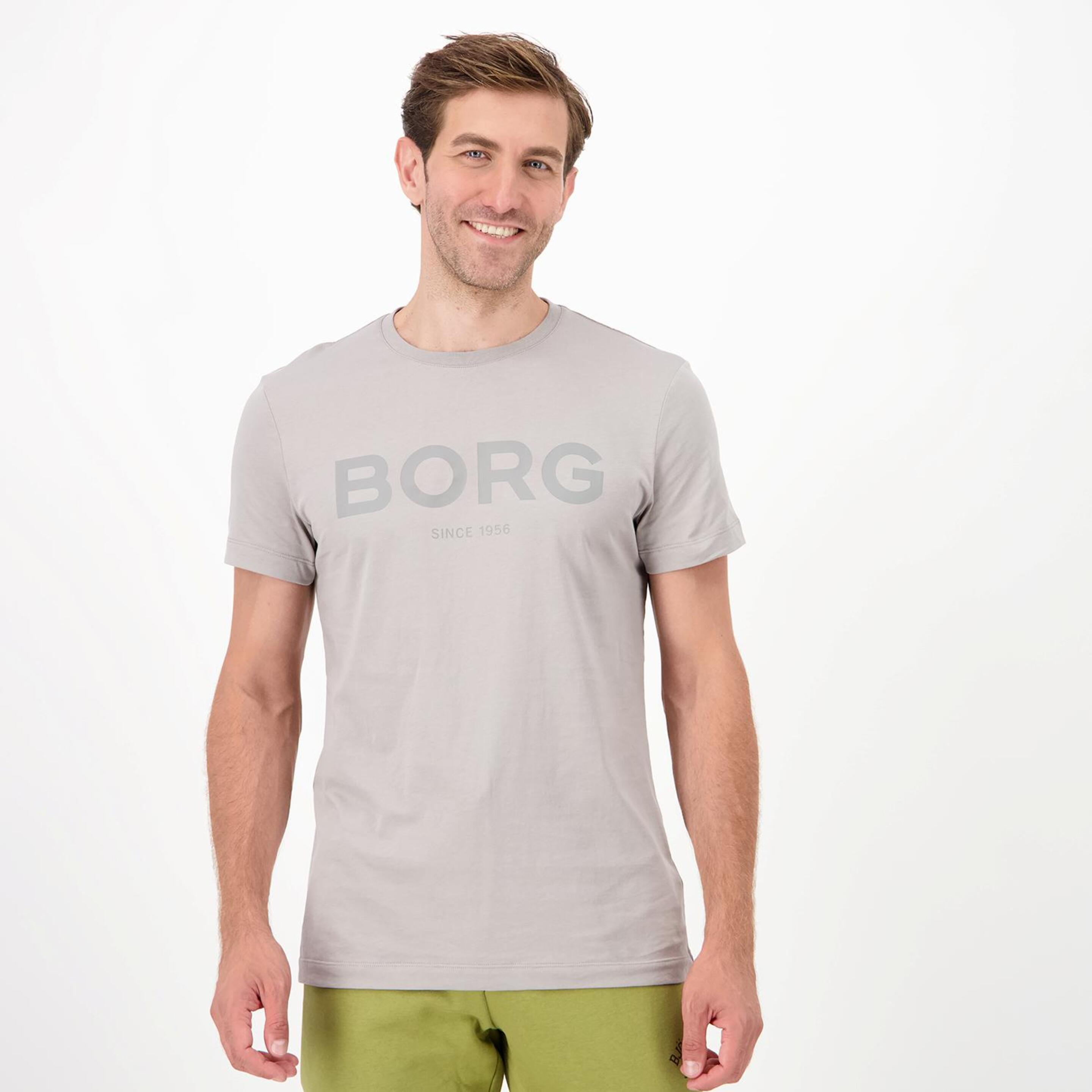 Bjorn Borg Big - Taupe - Camiseta Hombre