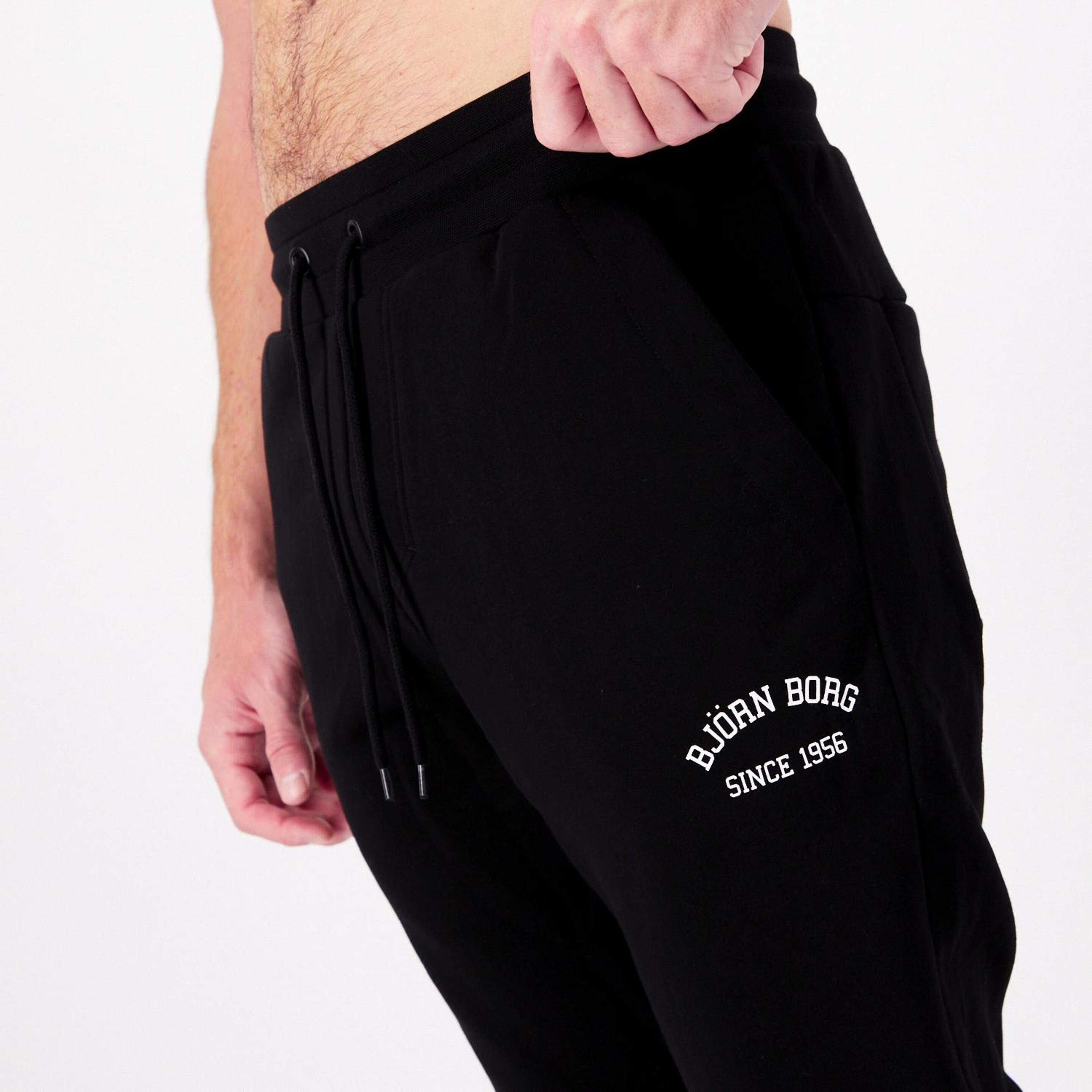 Bjorn Borg Essentials - Negro - Pantalón Hombre  | Sprinter