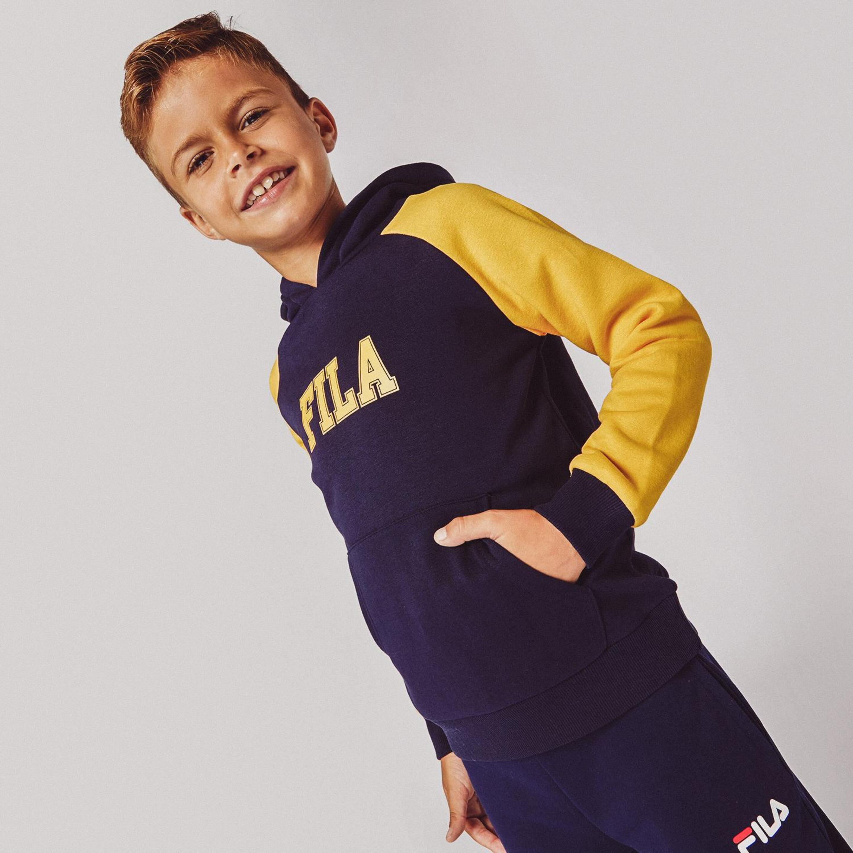 Fila Jolt - Azul - Sweatshirt Capuz Menino | Sport Zone