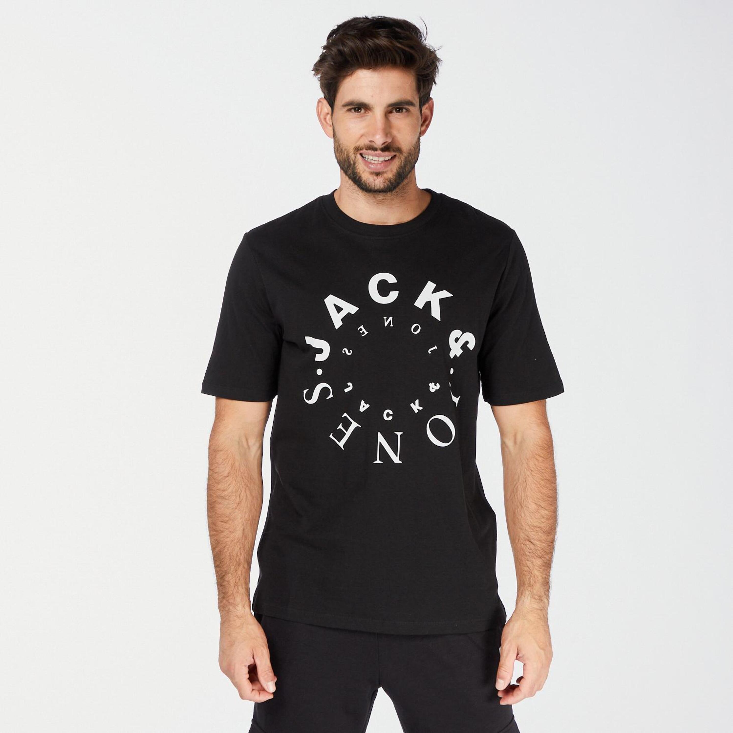 Jack & Jones Warrior - negro - Camiseta Hombre