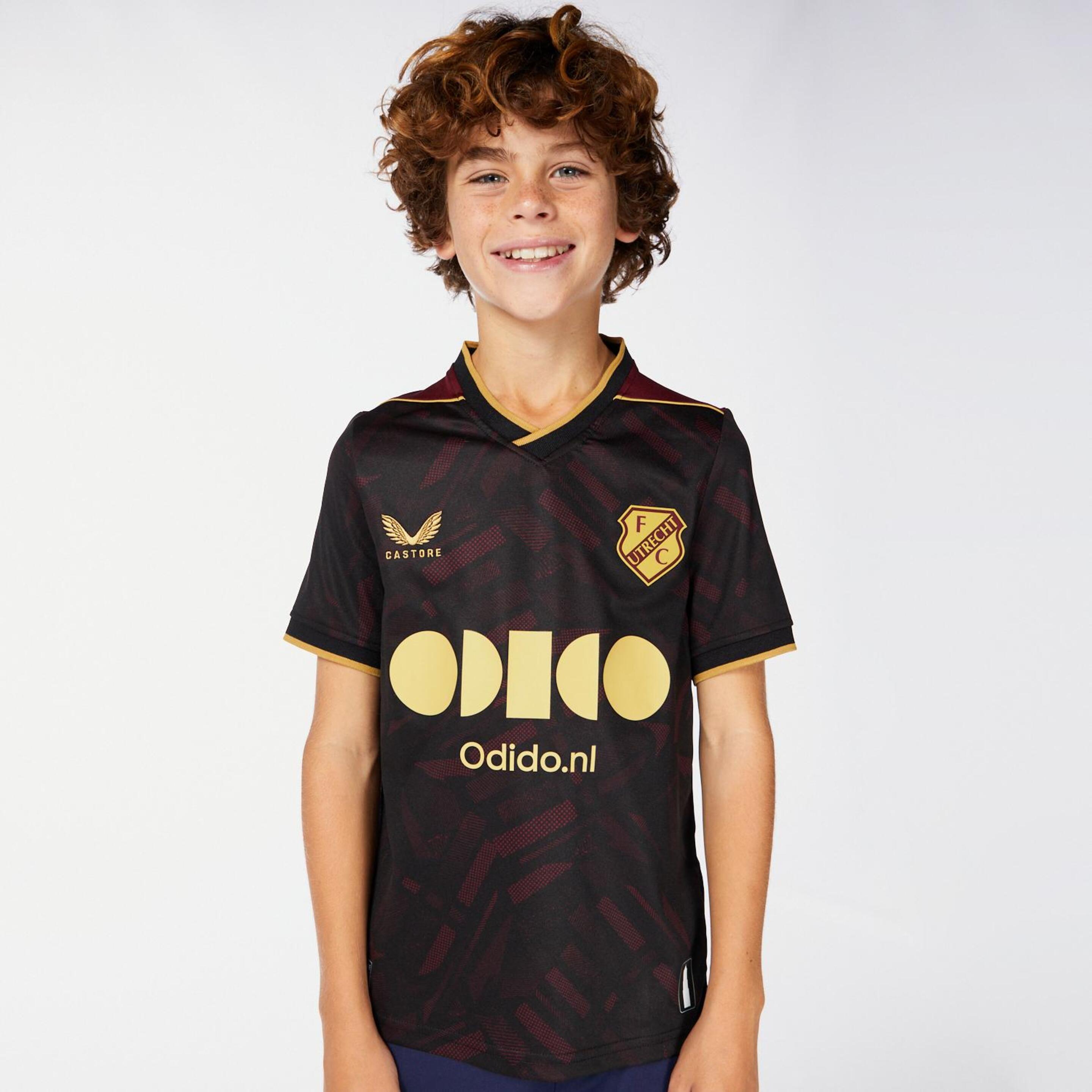 Camiseta Fc Utretch 23/24 - negro - Fútbol Niño