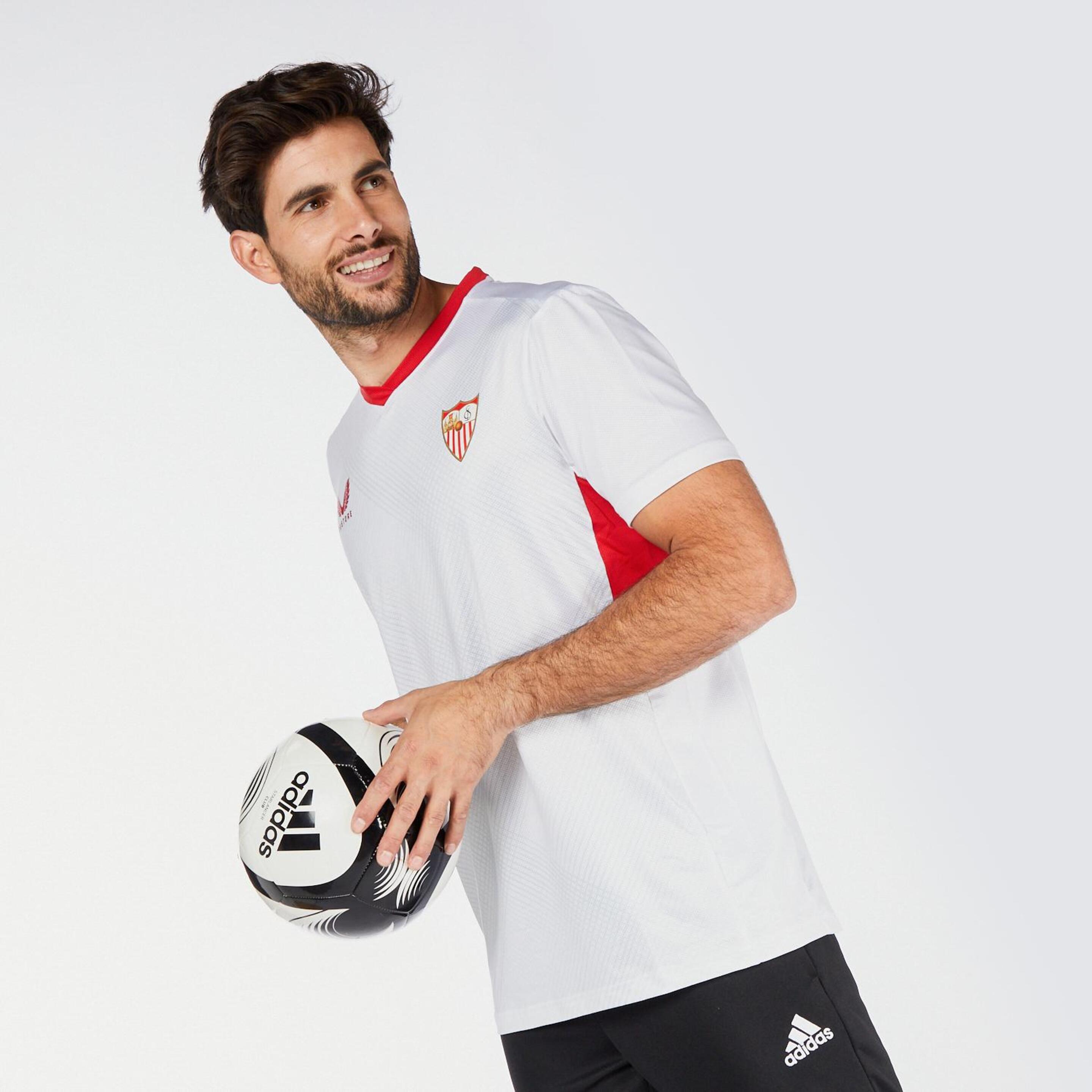 Camiseta Sevilla Fc - blanco - Fútbol Hombre