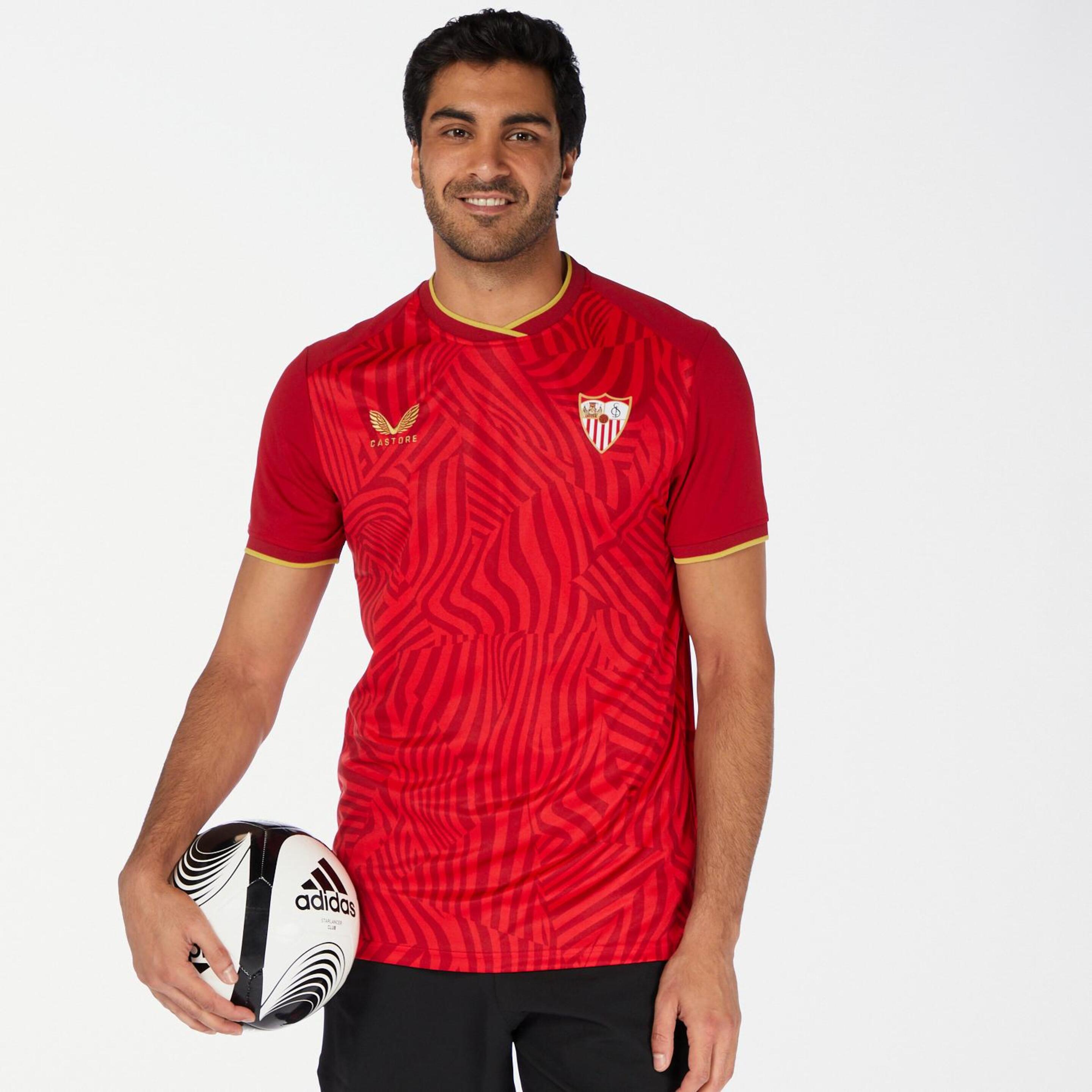 Camiseta Sevilla Fc - rojo - Fútbol Hombre