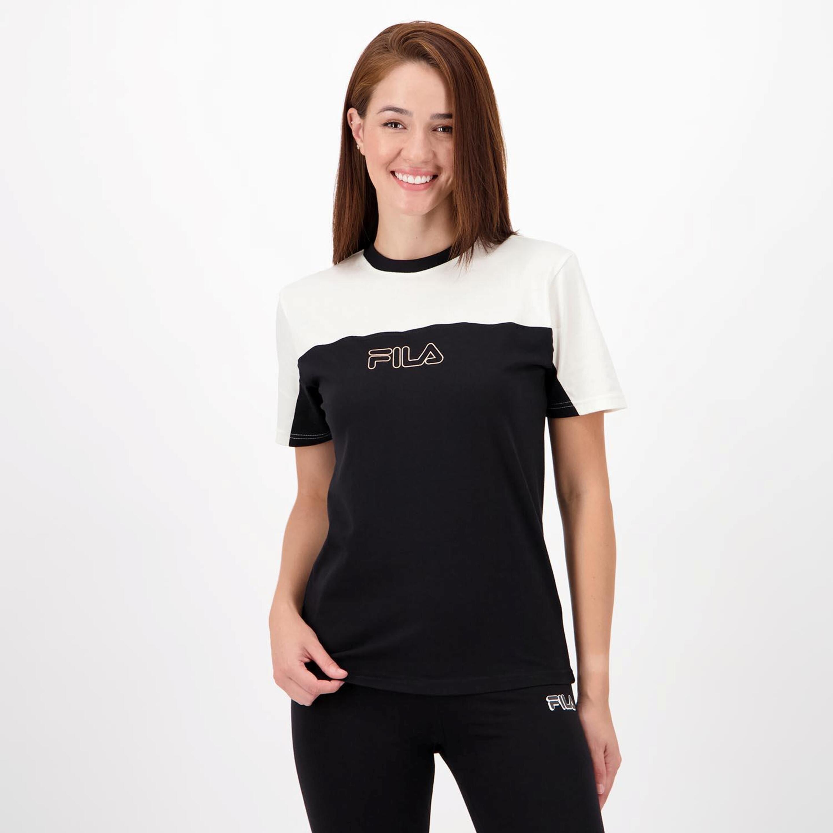 Fila Aria - negro - T-shirt Mulher
