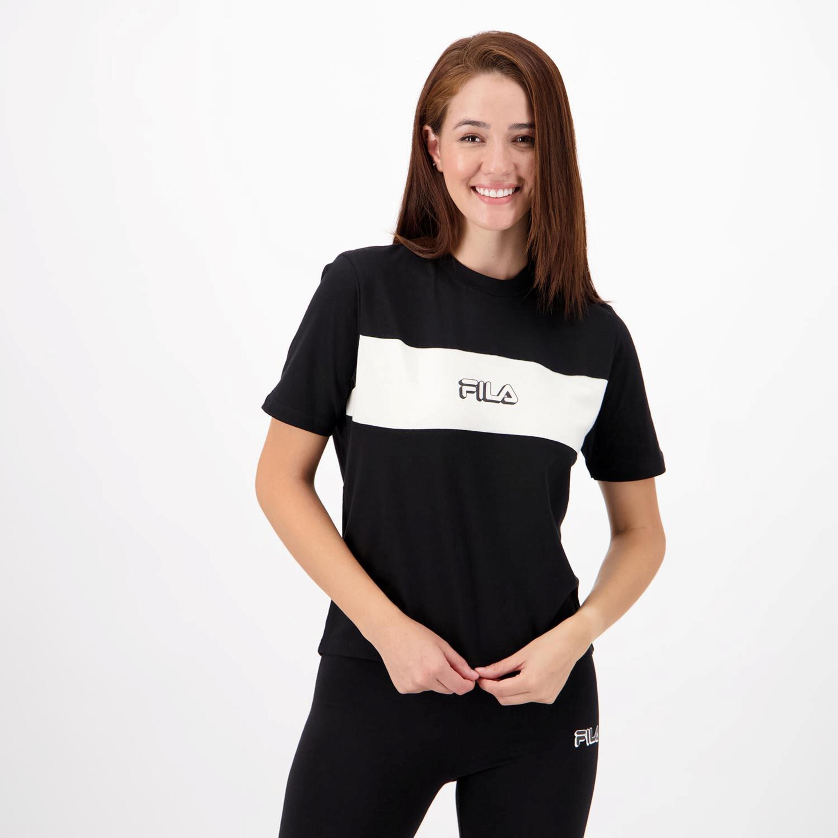 Fila Kangu - negro - T-shirt Mulher