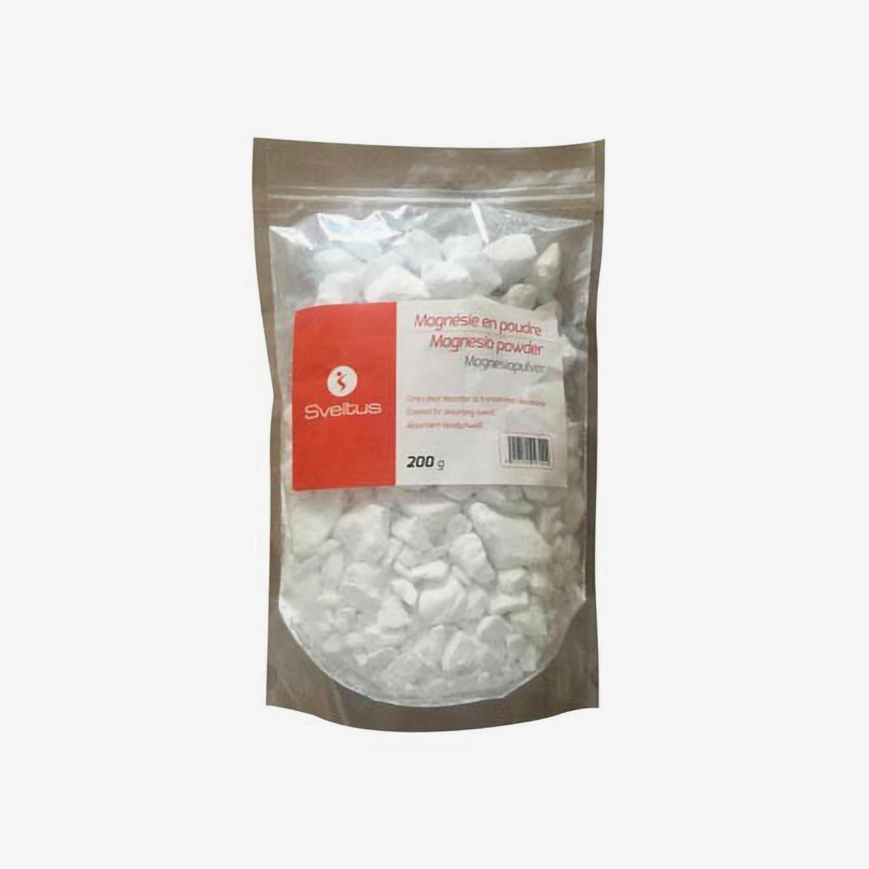 Polvo Magnesio 200gr. Sveltus - blanco - Magnesio Antideslizante