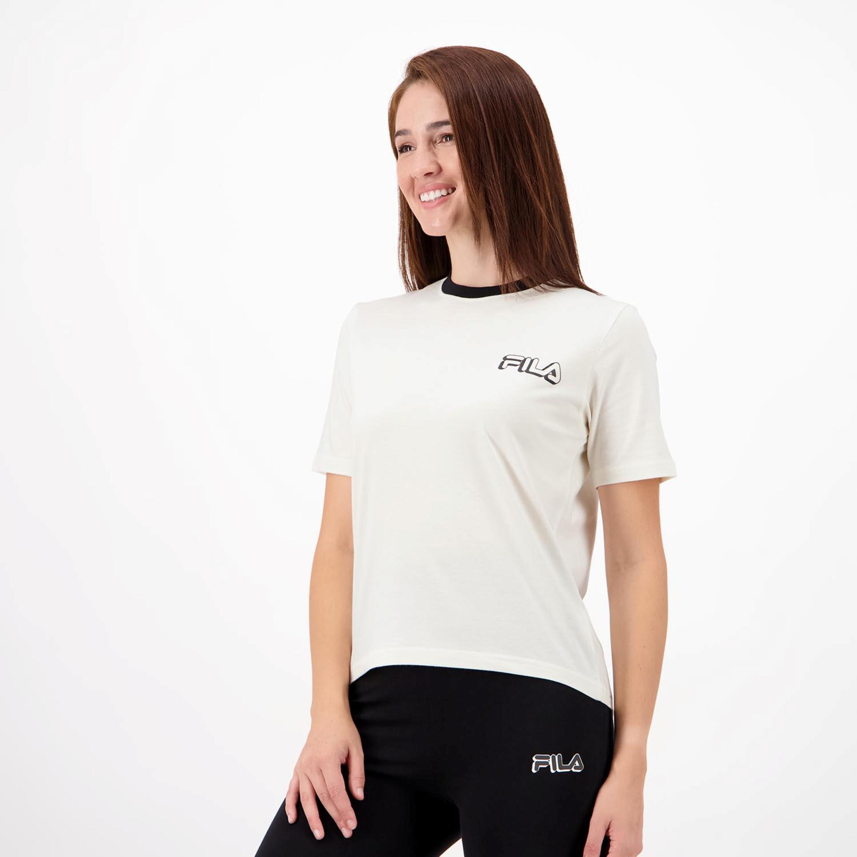Fila Prelia - Bege - T-shirt Mulher | Sport Zone