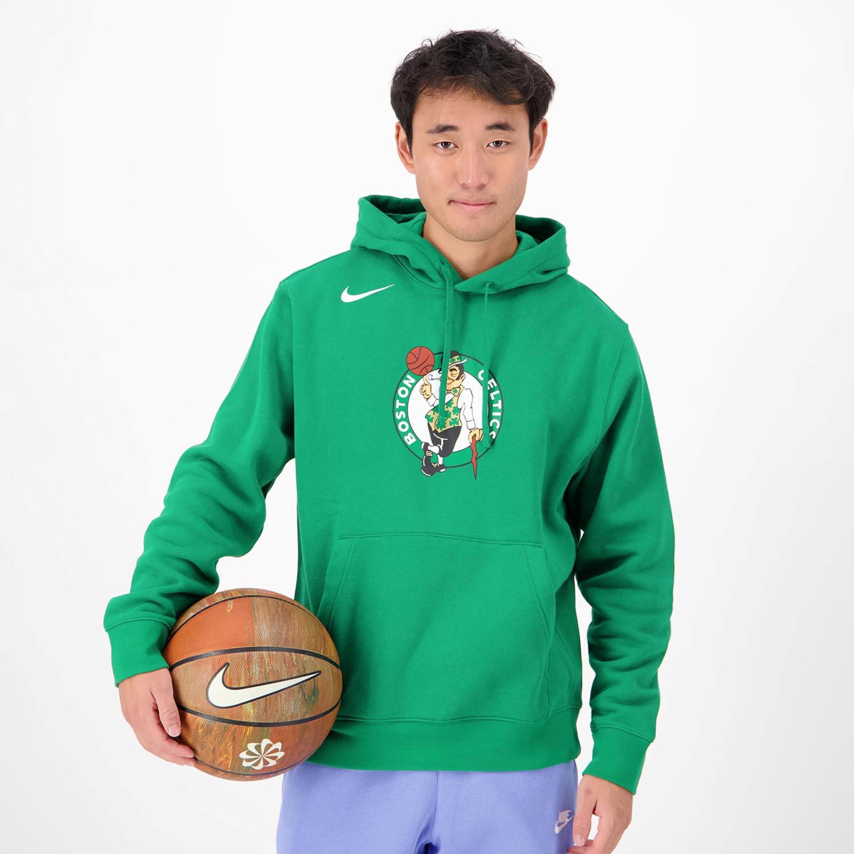 Nike Boston Celtics - verde - Sweatshirt Basquetebol Homem