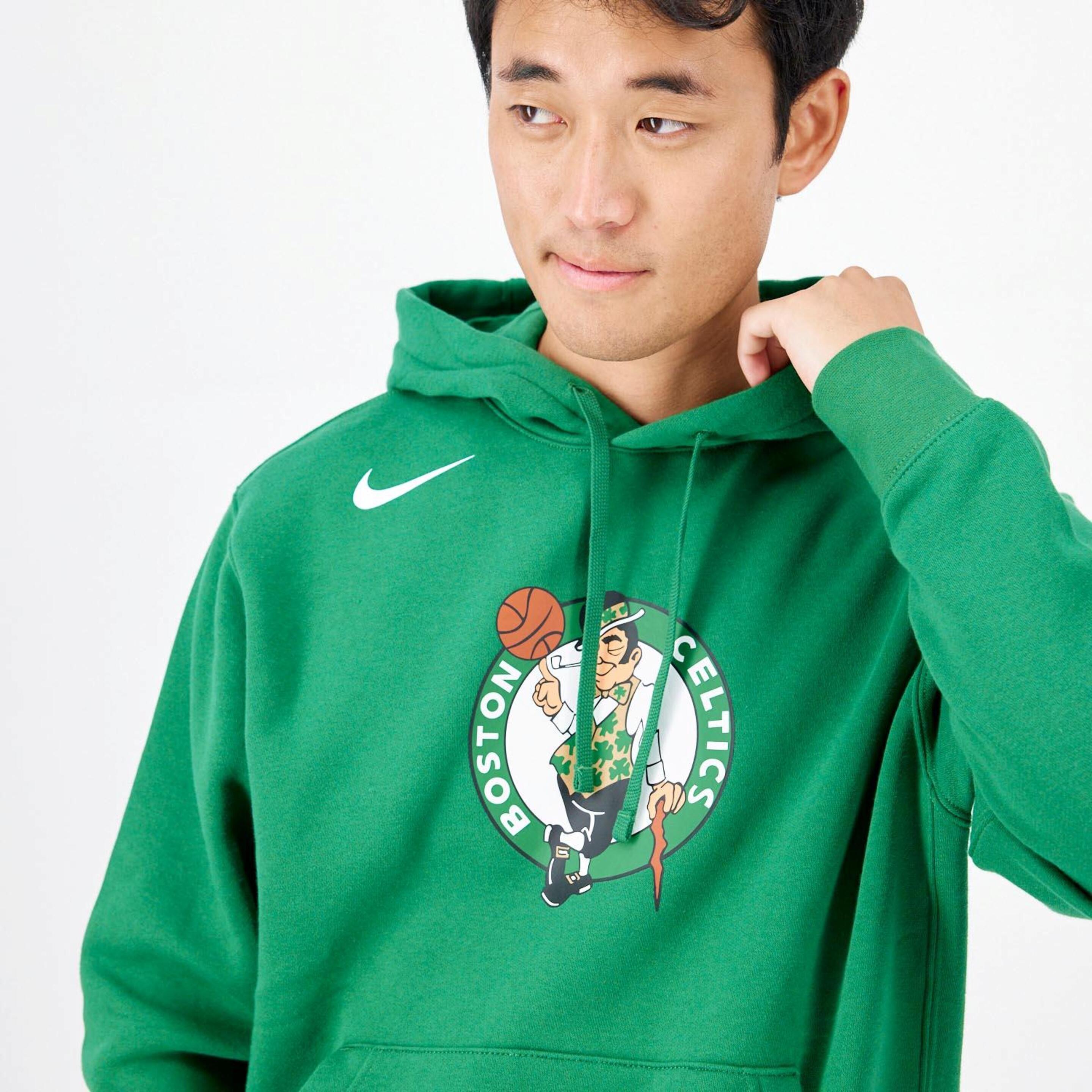 Nike Boston Celtics - Verde - Sudadera Basket Hombre