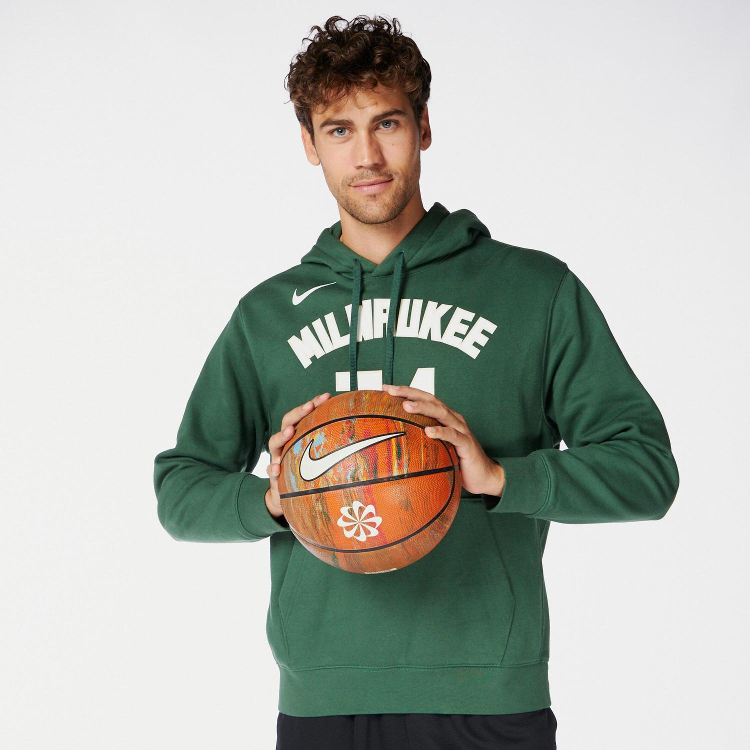 Nike G Antetokounmpo Bucks - verde - Sweatshirt Basquetebol Homem