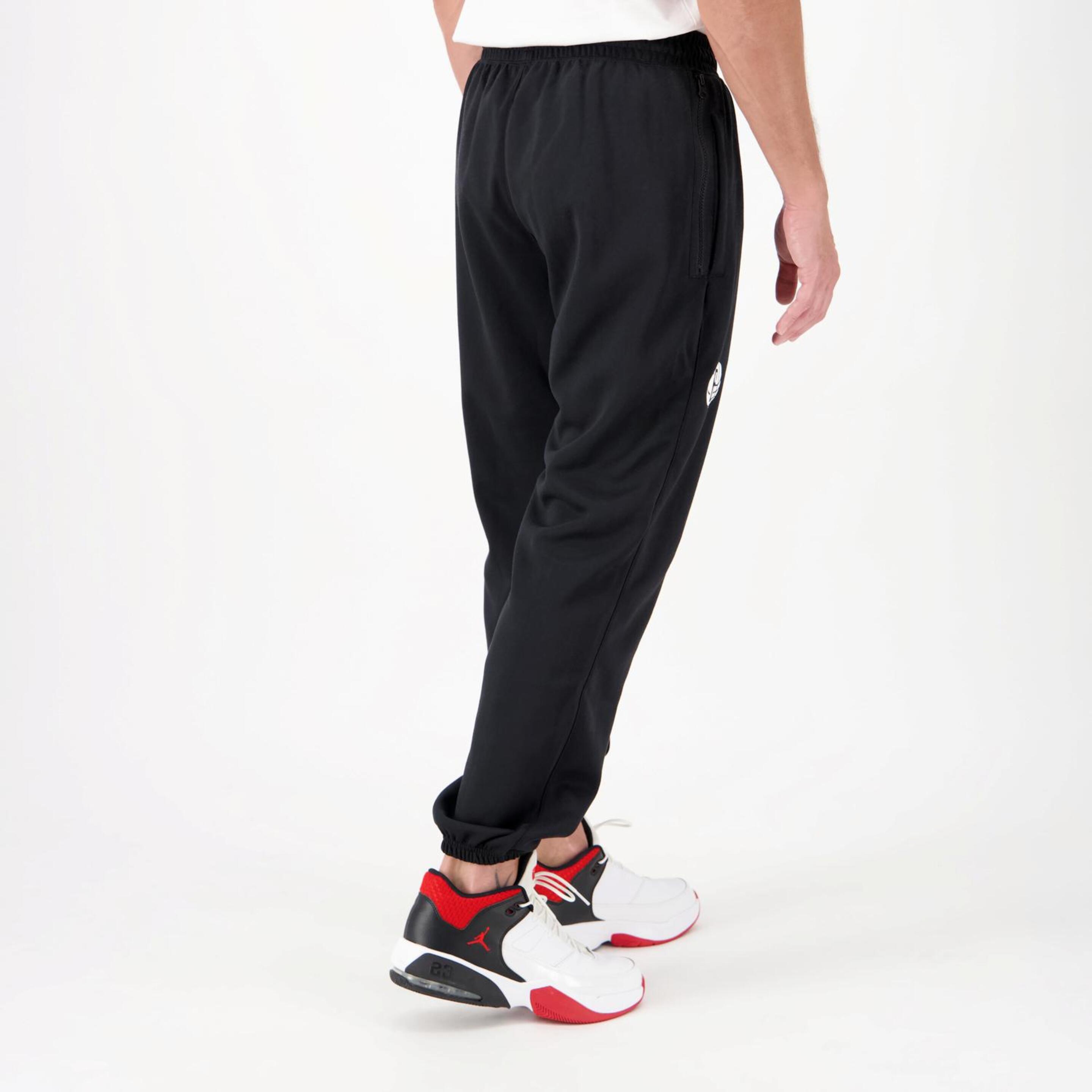 Nike Brooklyn Nets - Negro - Pantalón Baloncesto Hombre