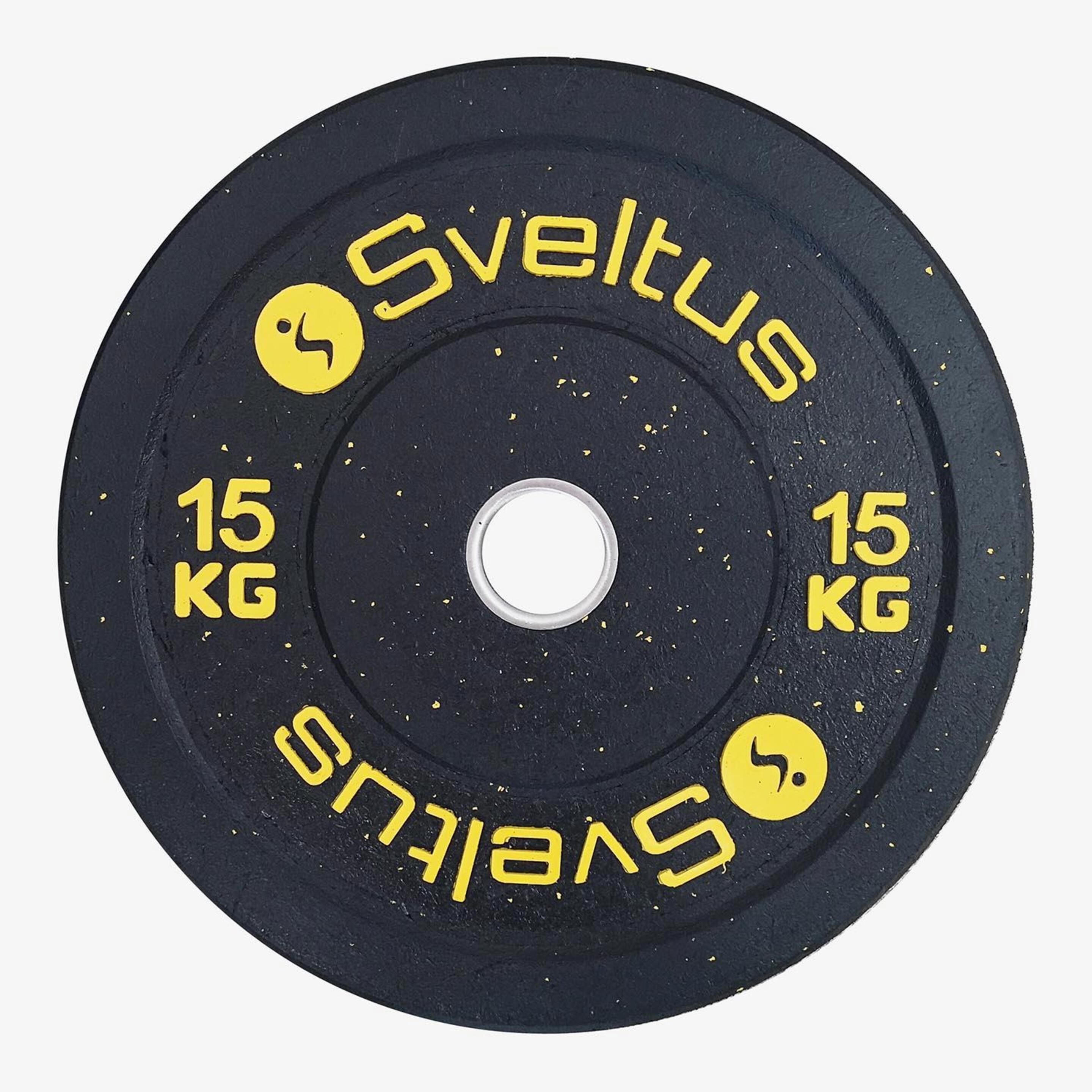 Sveltus Dsco Olimpico Bumper 15kg 50mm Caucho Gym