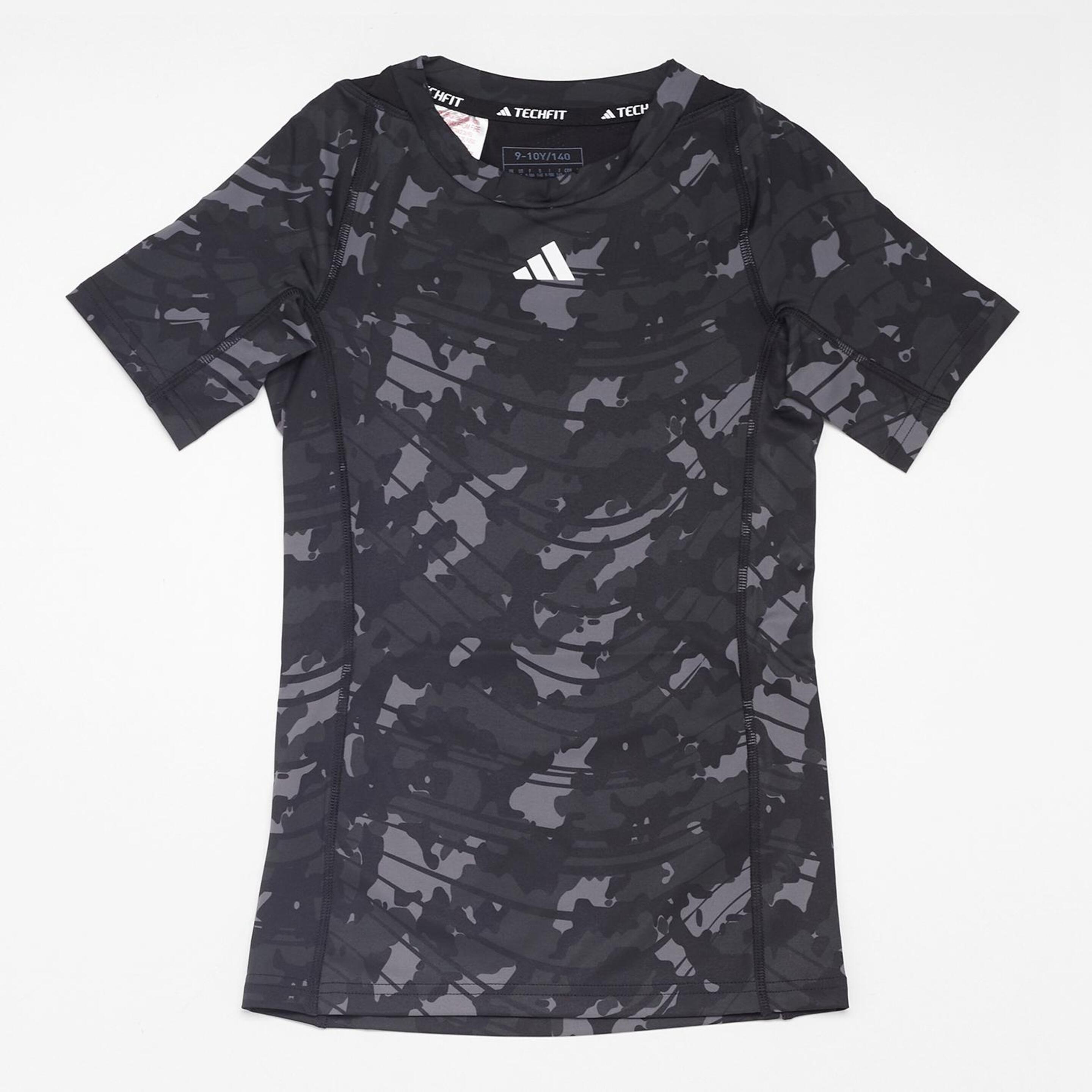 Camiseta adidas - negro - Camiseta Running Niño