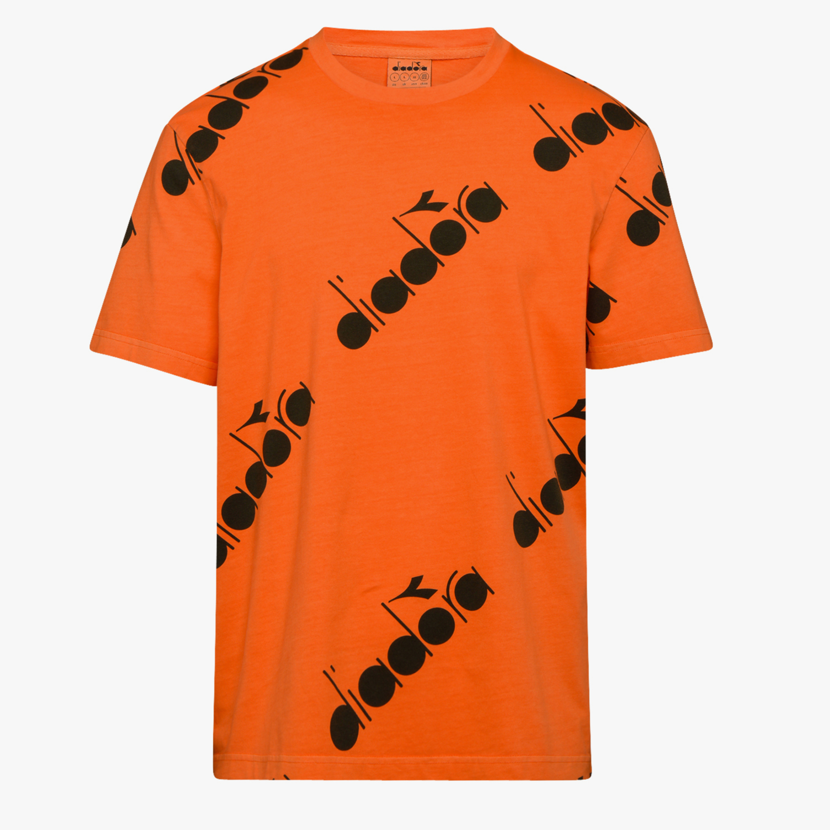 Camiseta Diadora Ss 5palle Aop - naranja - 