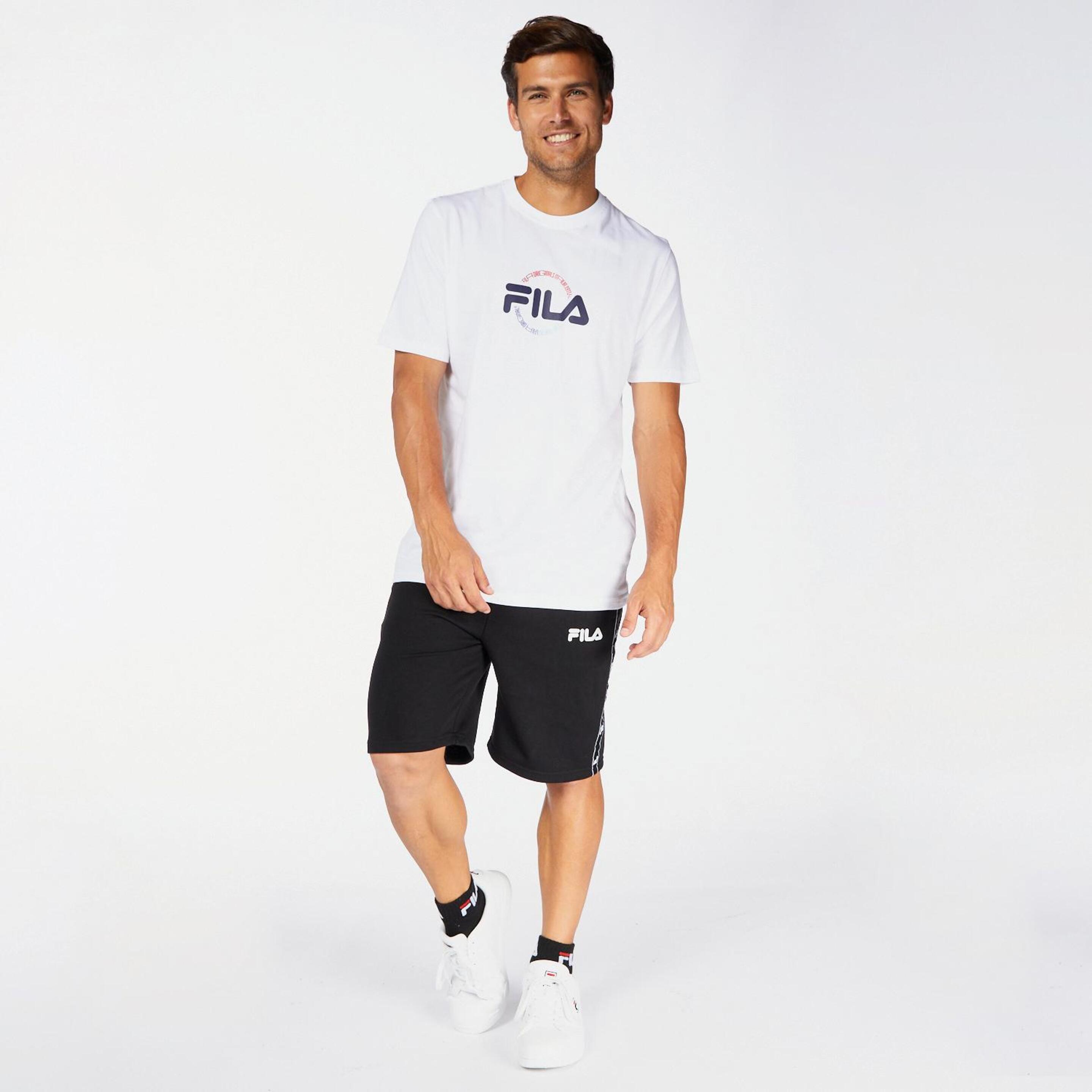 Fila Brixton - Branco - T-shirt Homem | Sport Zone