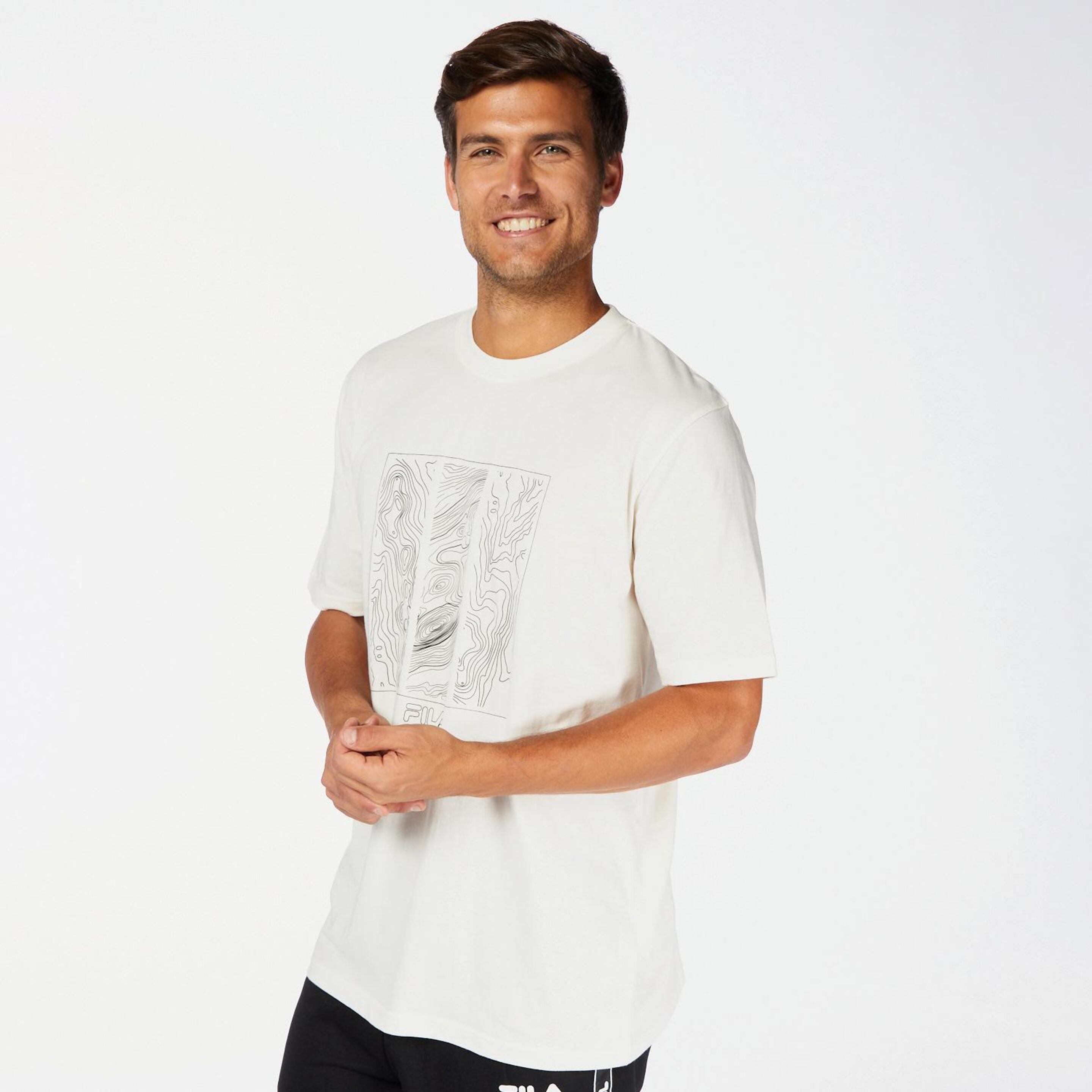 Fila Shard - Castanho - T-shirt Homem | Sport Zone