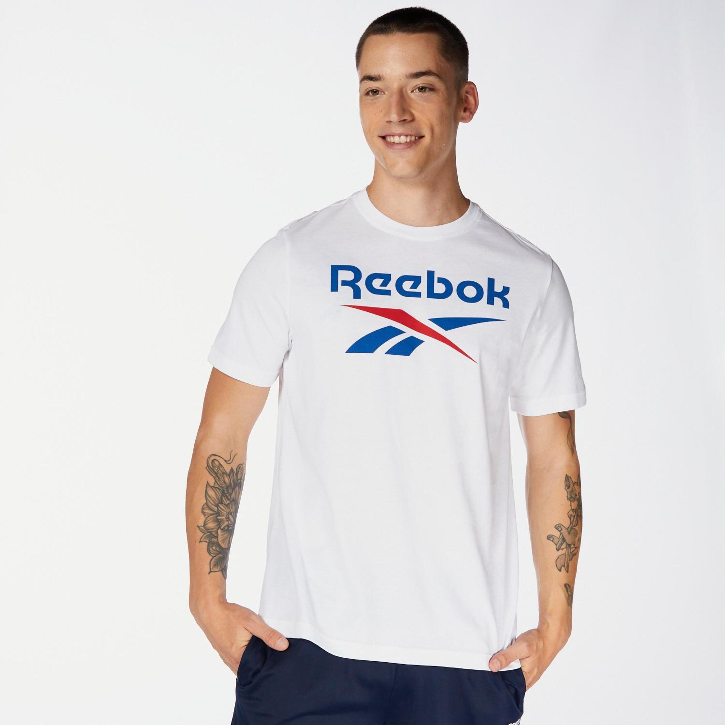 Reebok Biglogo - blanco - Camiseta Hombre