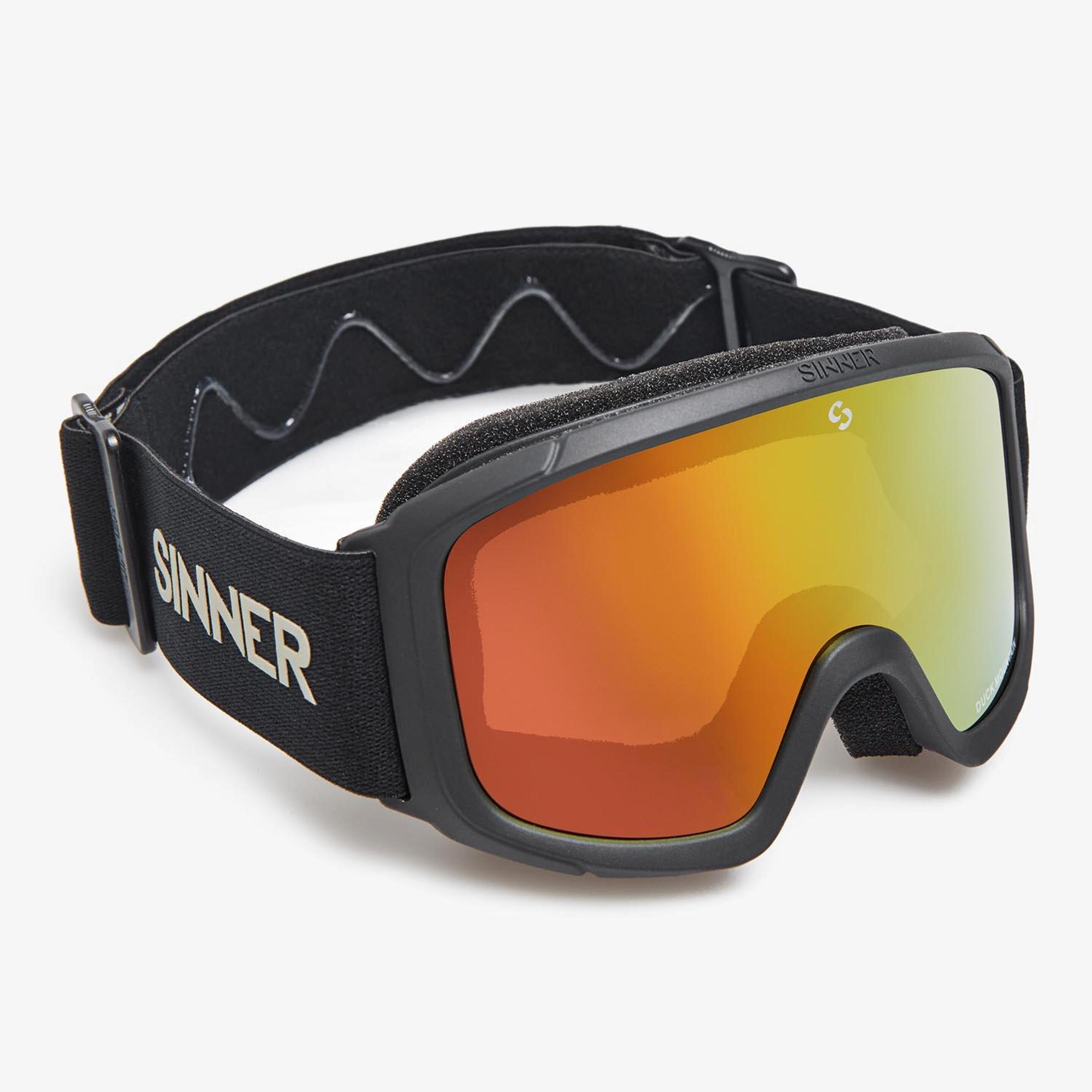 Sinner Duck Mountain - negro - Óculos Ski Rapaz
