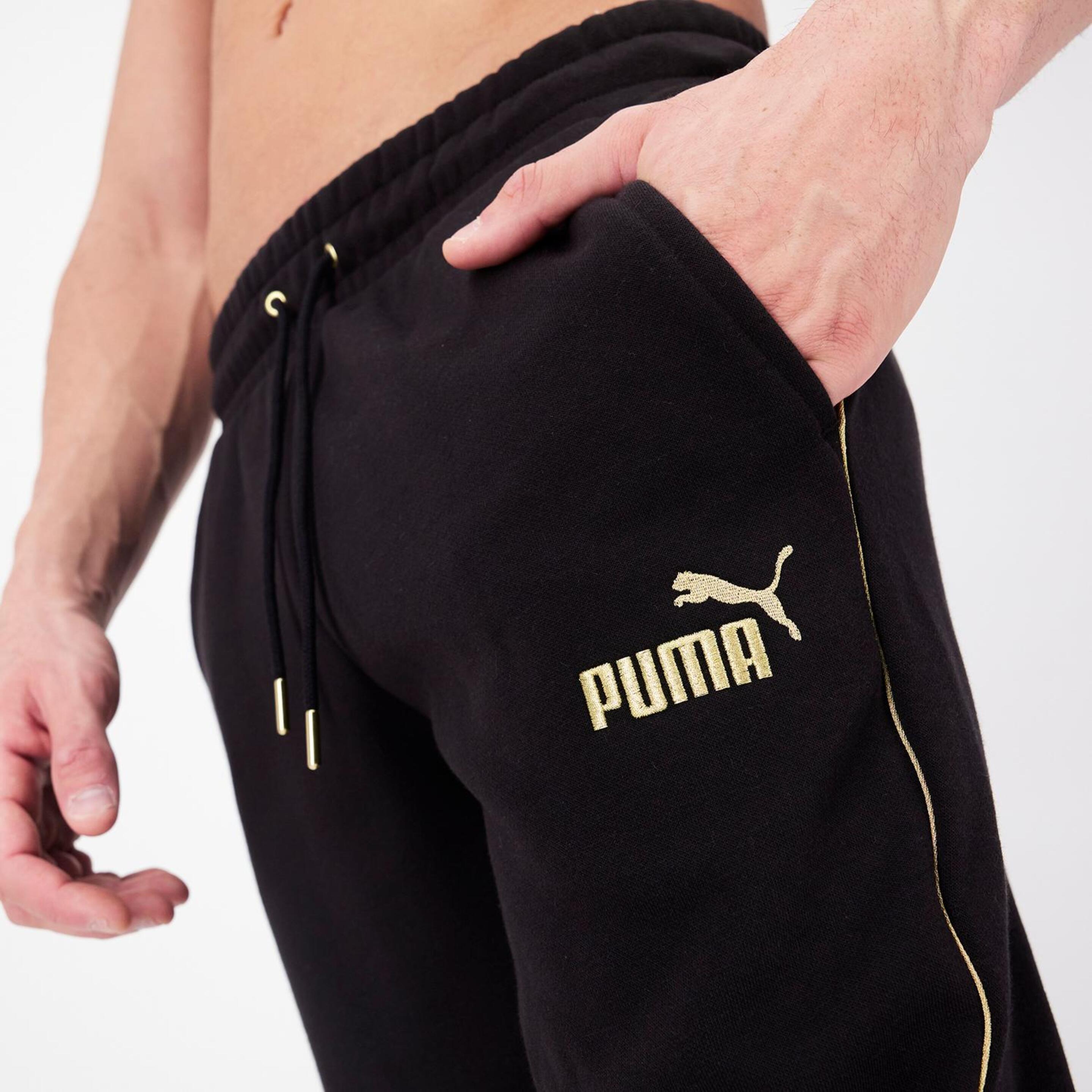 Puma Minimal Gold - Preto - Calças Homem | Sport Zone