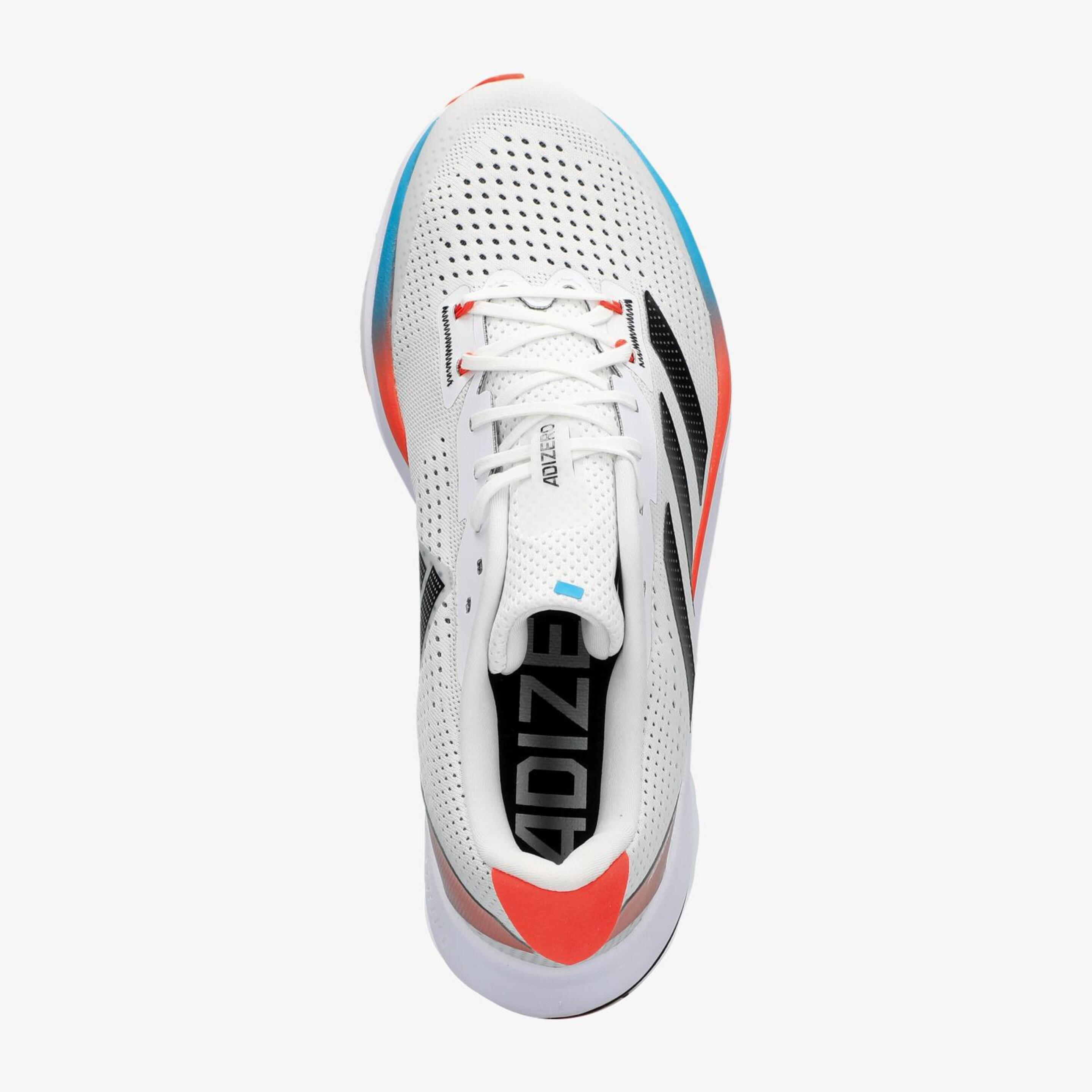 adidas Adizero  - Blanco - Zapatillas Running Hombre