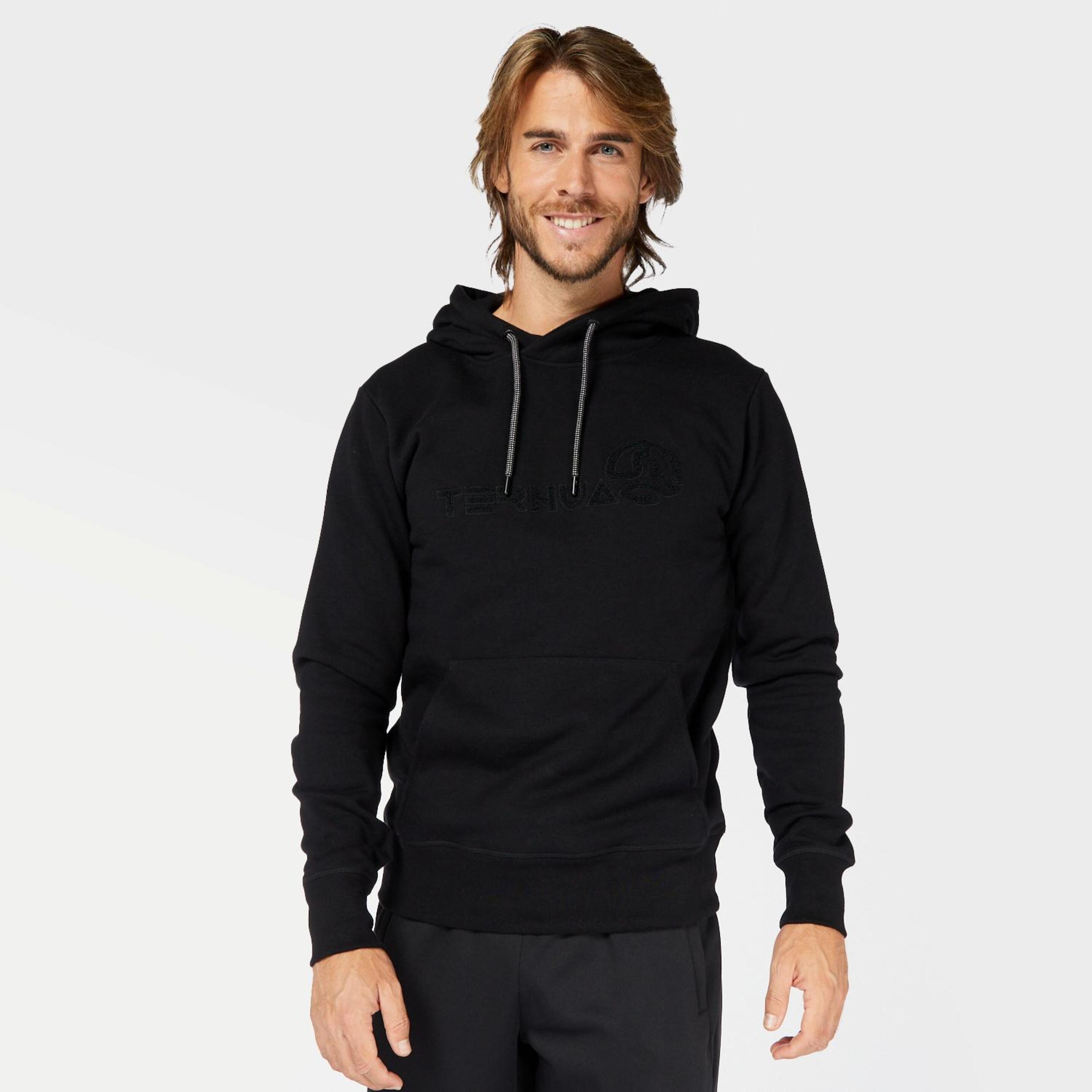 Ternua Innar 2.0 - negro - Sweatshirt Montanha Homem