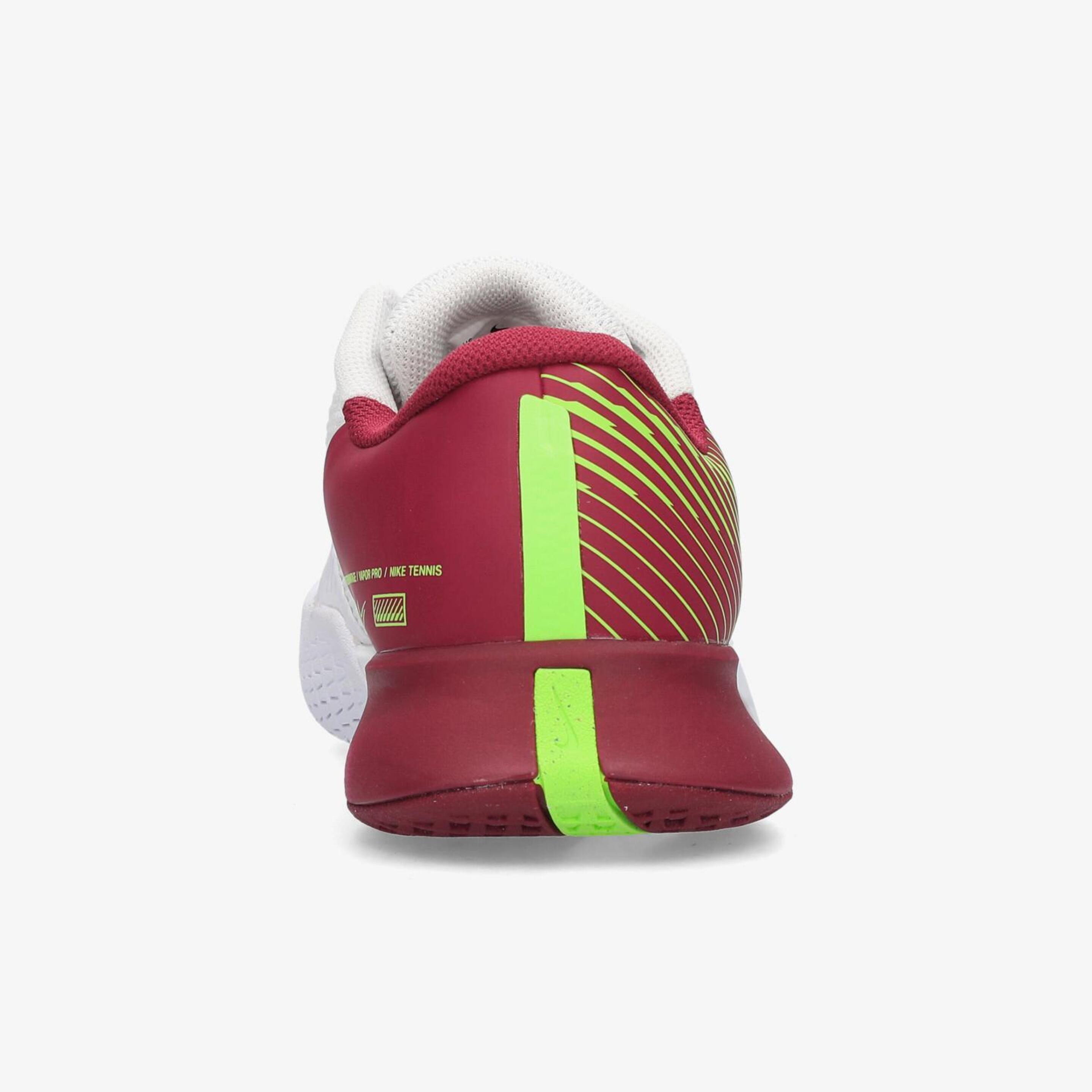 Nike Vapor Pro 2 - 104 BCO-RJO - Zapatillas Tenis Hombre