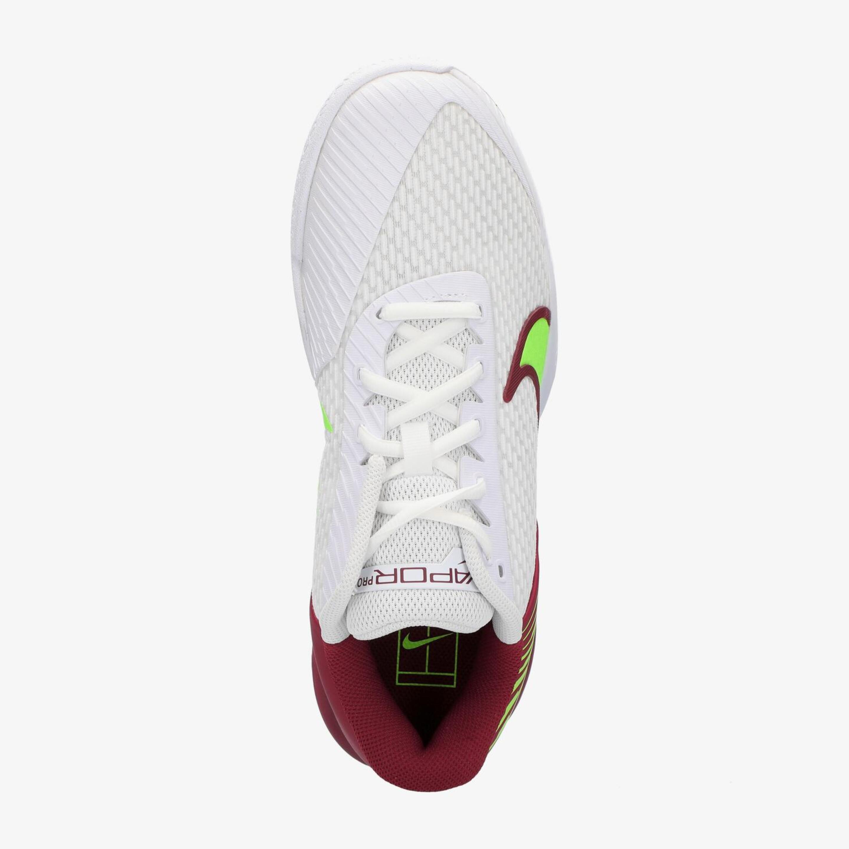 Nike Vapor Pro 2 - 104 BCO-RJO - Zapatillas Tenis Hombre